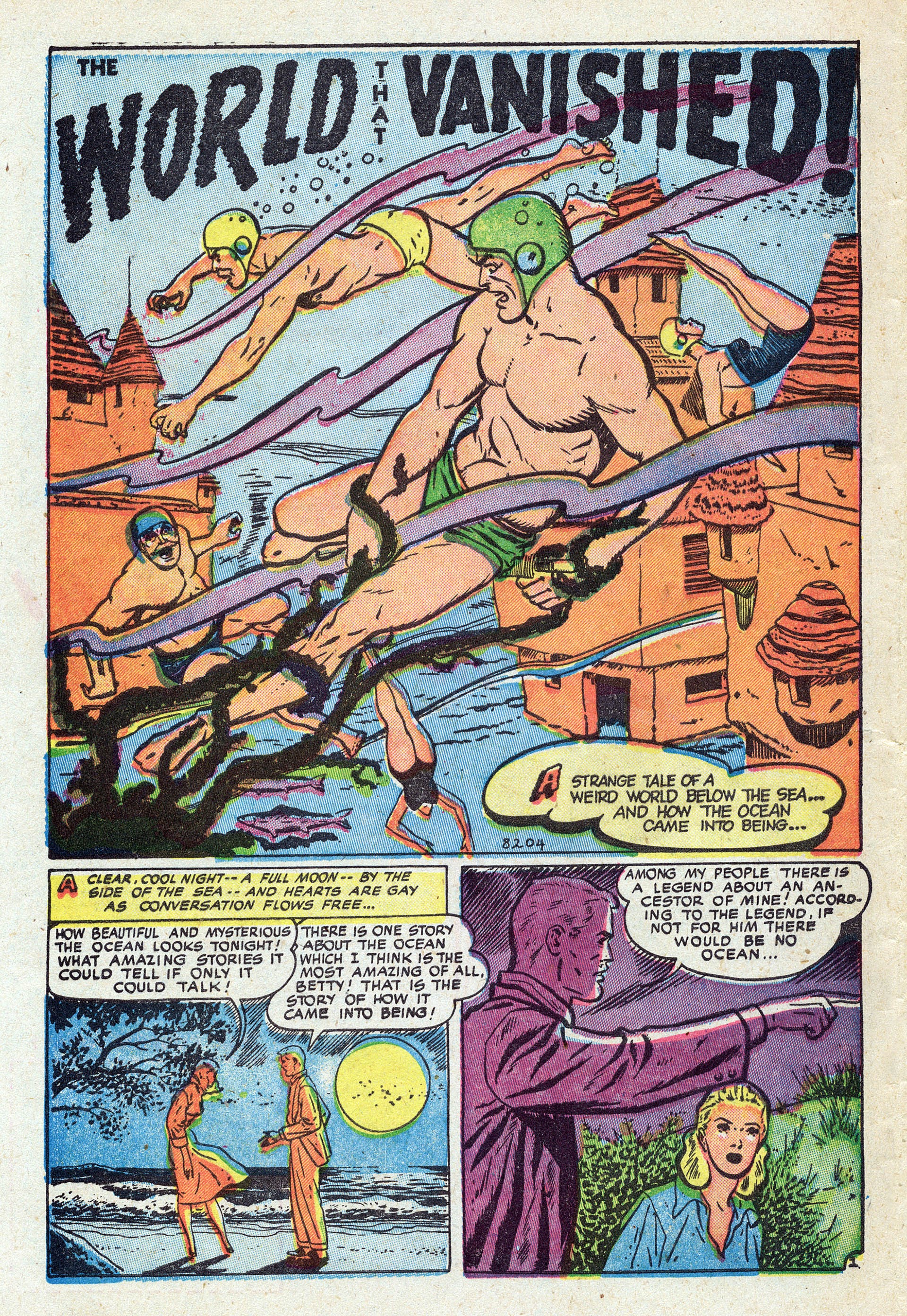 Read online Adventures into Weird Worlds comic -  Issue #1 - 28