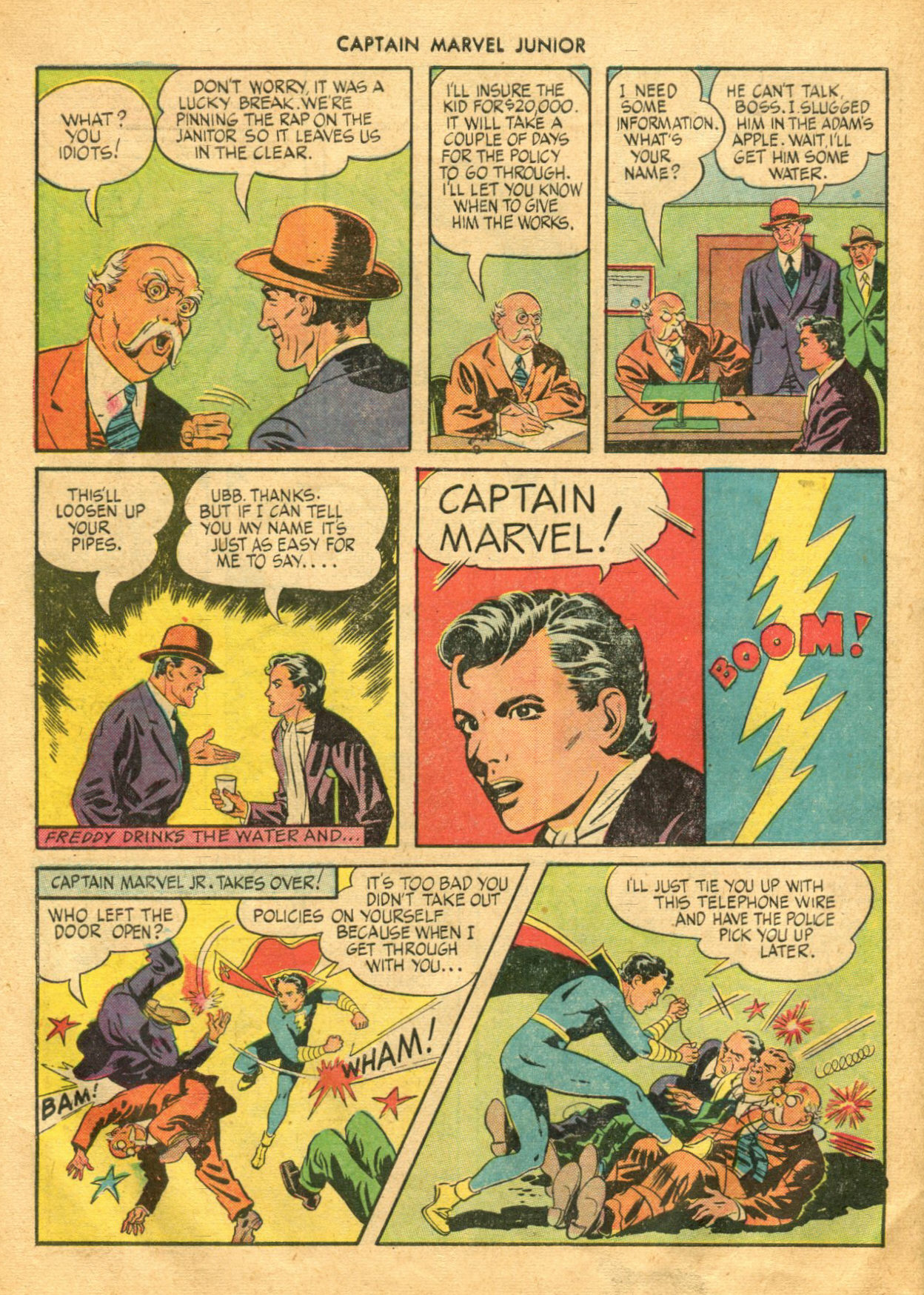 Read online Captain Marvel, Jr. comic -  Issue #21 - 38