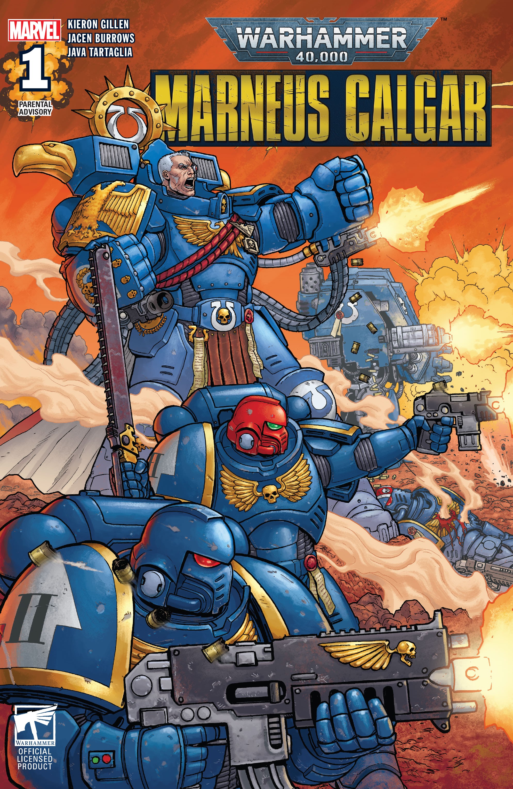Read online Warhammer 40,000: Marneus Calgar comic -  Issue #1 - 1