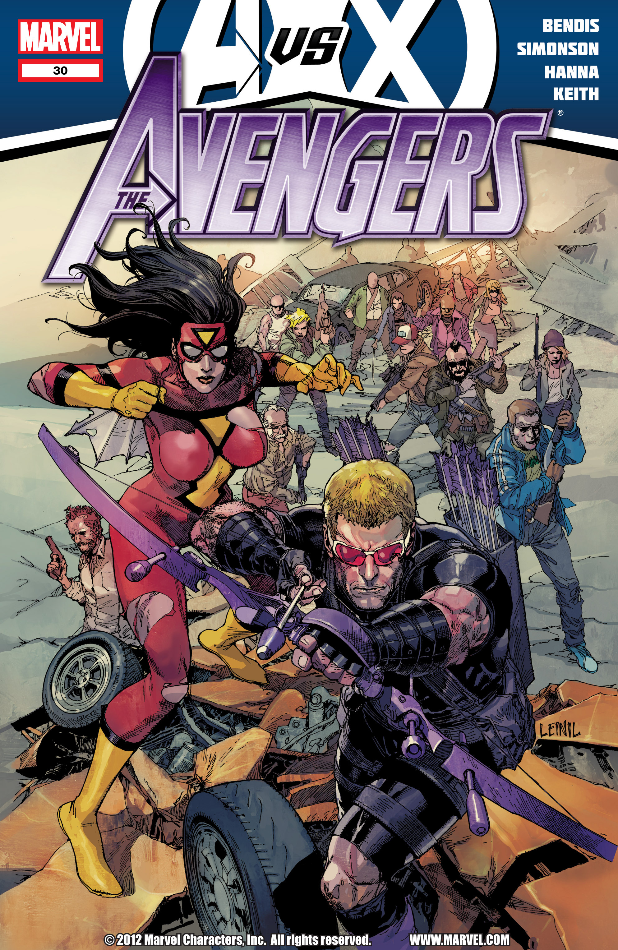 Read online Avengers (2010) comic -  Issue #30 - 1