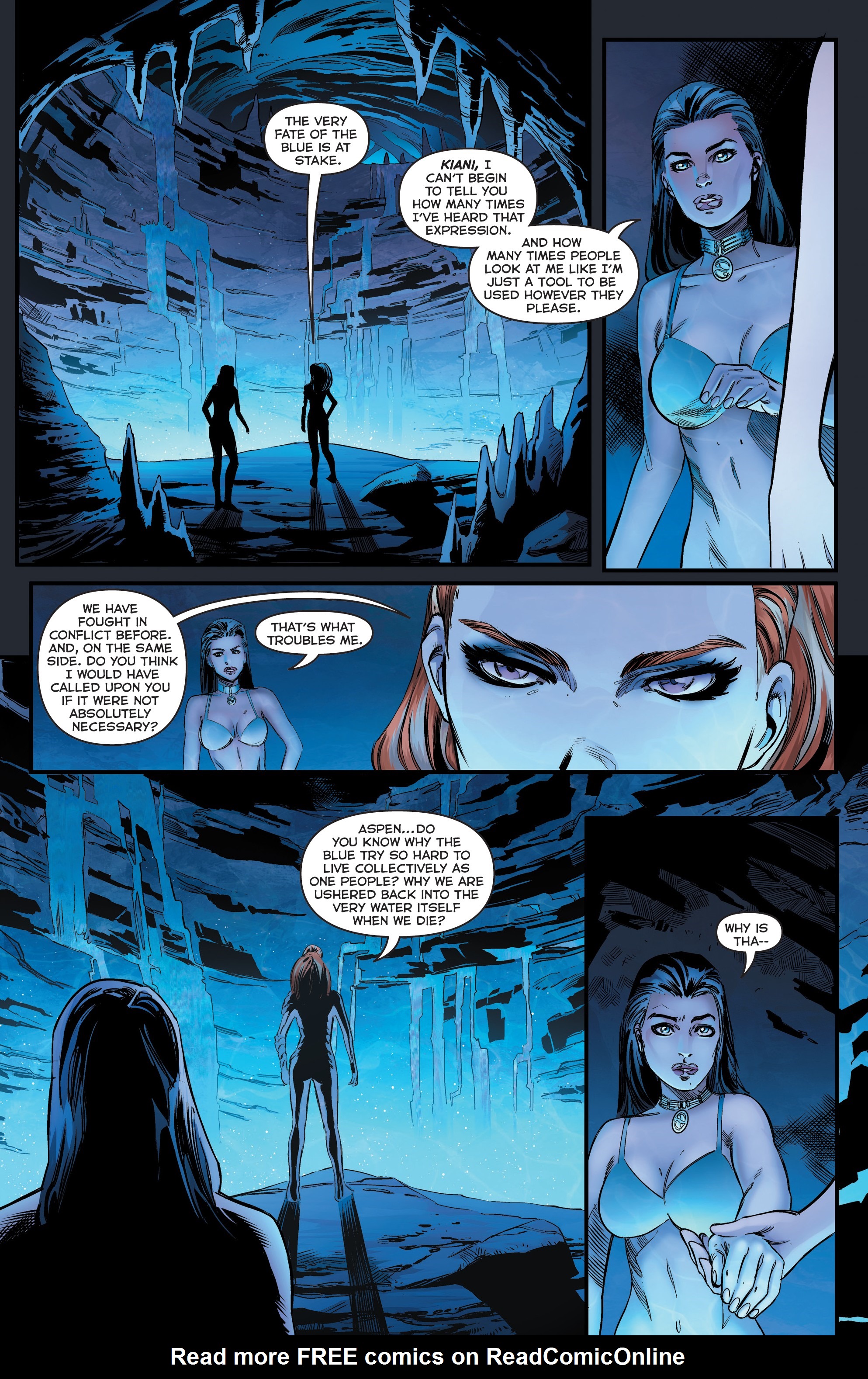 Read online Michael Turner's Fathom (2019) comic -  Issue #2 - 10