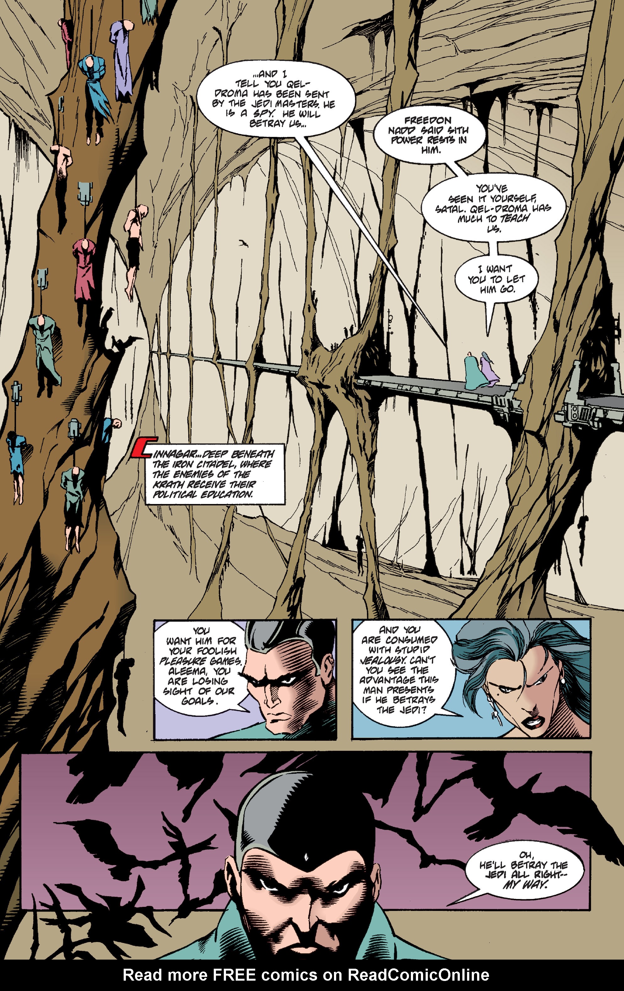 Read online Star Wars: Tales of the Jedi - Dark Lords of the Sith comic -  Issue #5 - 4