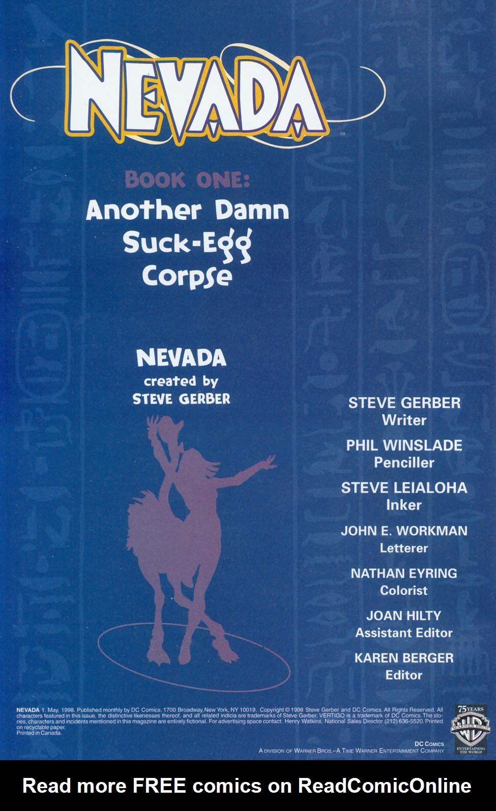 Read online Nevada comic -  Issue #1 - 3