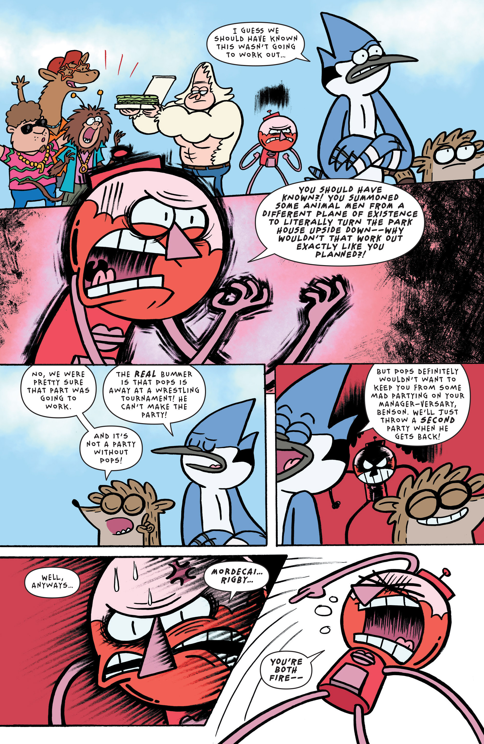 Read online Regular Show comic -  Issue #37 - 6