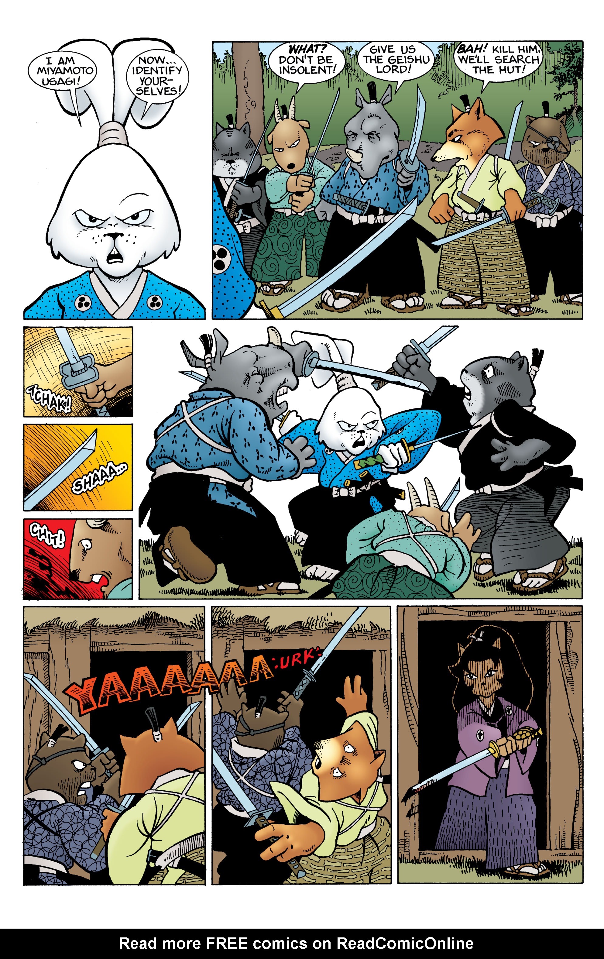 Read online Usagi Yojimbo Color Classics comic -  Issue #7 - 6