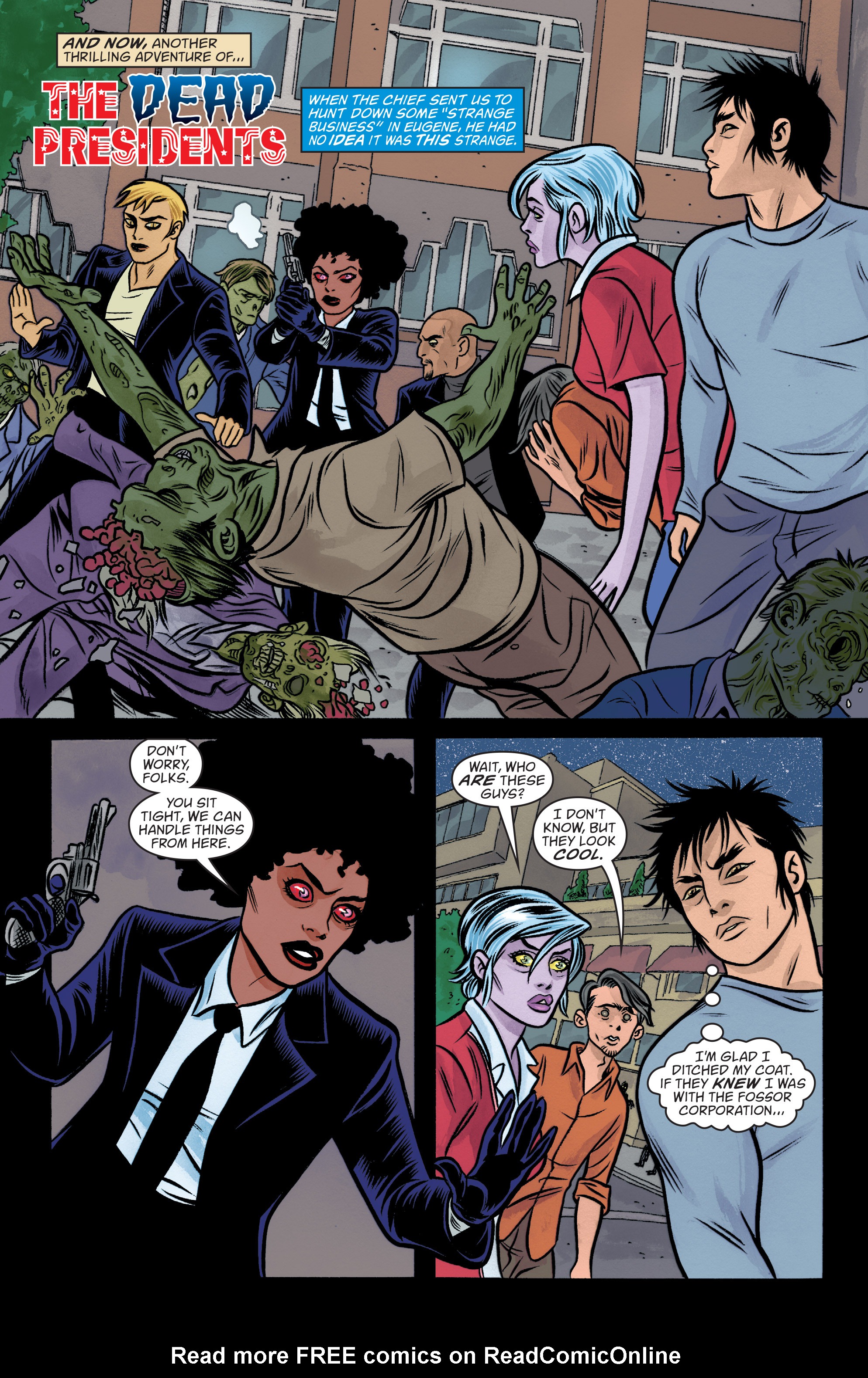 Read online iZombie comic -  Issue #16 - 18
