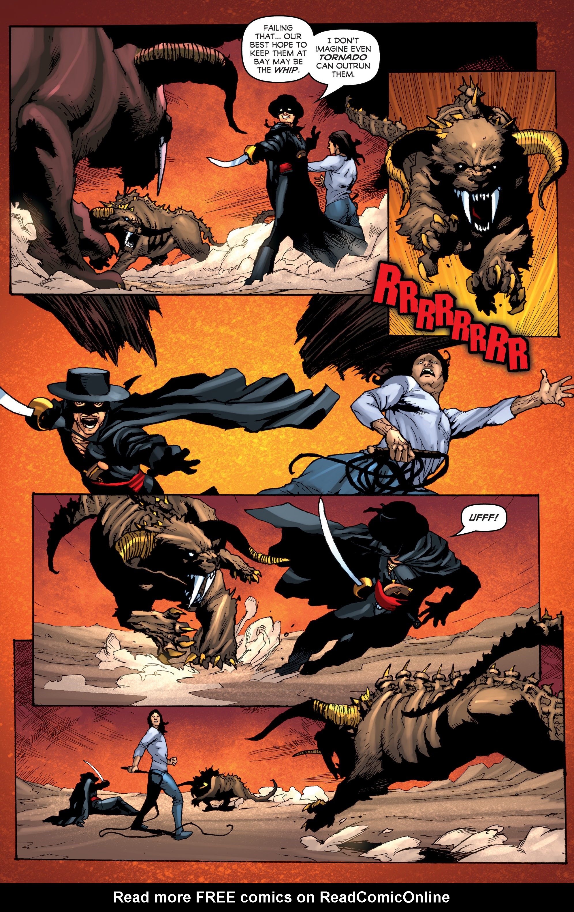 Read online Zorro: Swords of Hell comic -  Issue #3 - 4