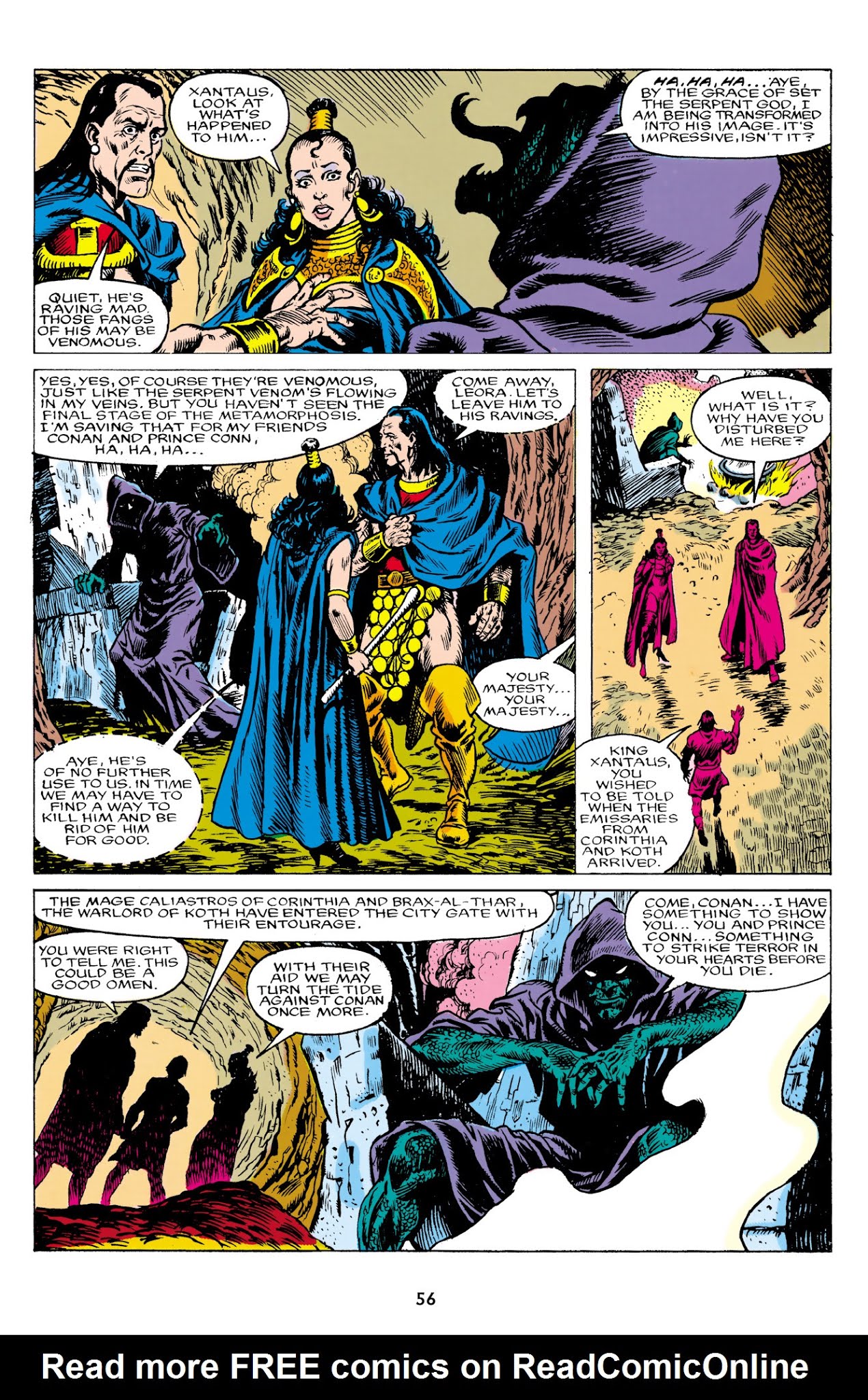 Read online The Chronicles of King Conan comic -  Issue # TPB 9 (Part 1) - 56