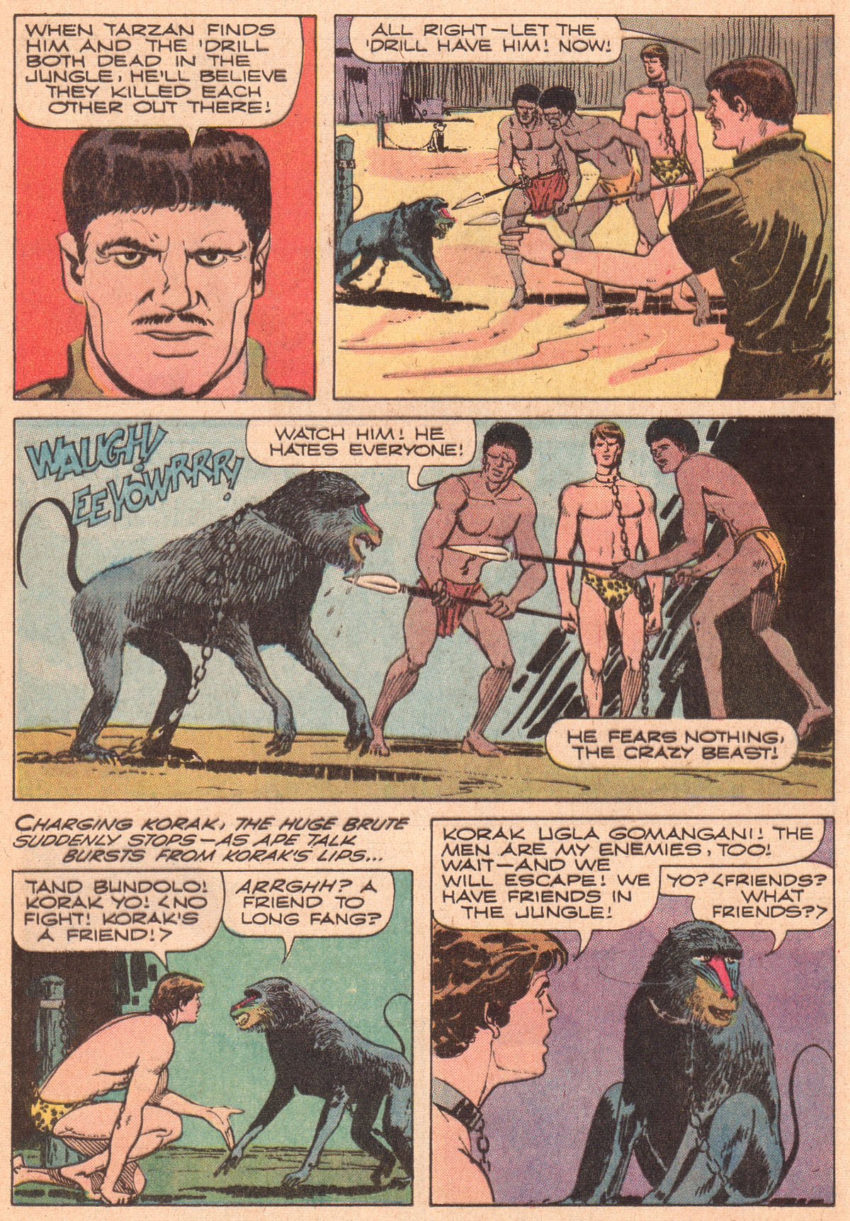 Read online Korak, Son of Tarzan (1964) comic -  Issue #41 - 12
