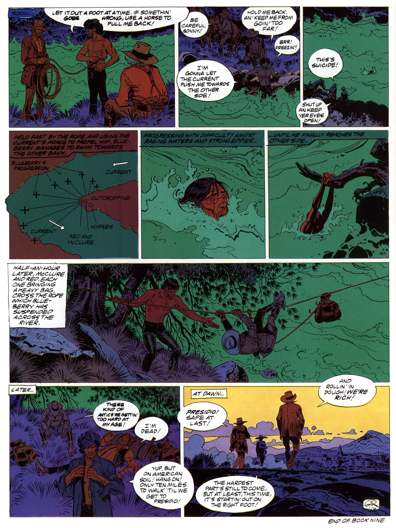 Read online Epic Graphic Novel: Blueberry comic -  Issue #5 - 52