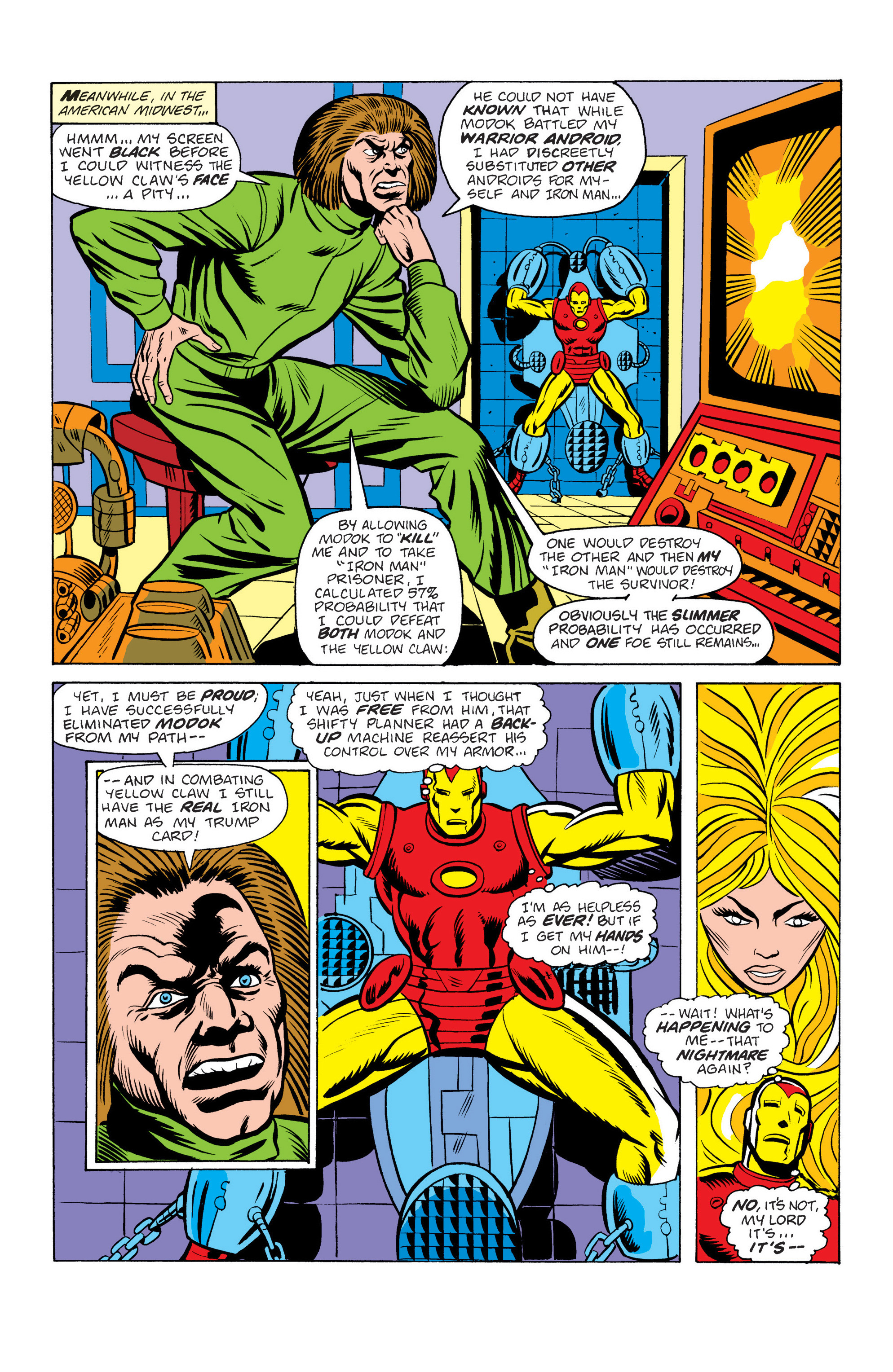 Read online Marvel Masterworks: The Invincible Iron Man comic -  Issue # TPB 10 (Part 2) - 52