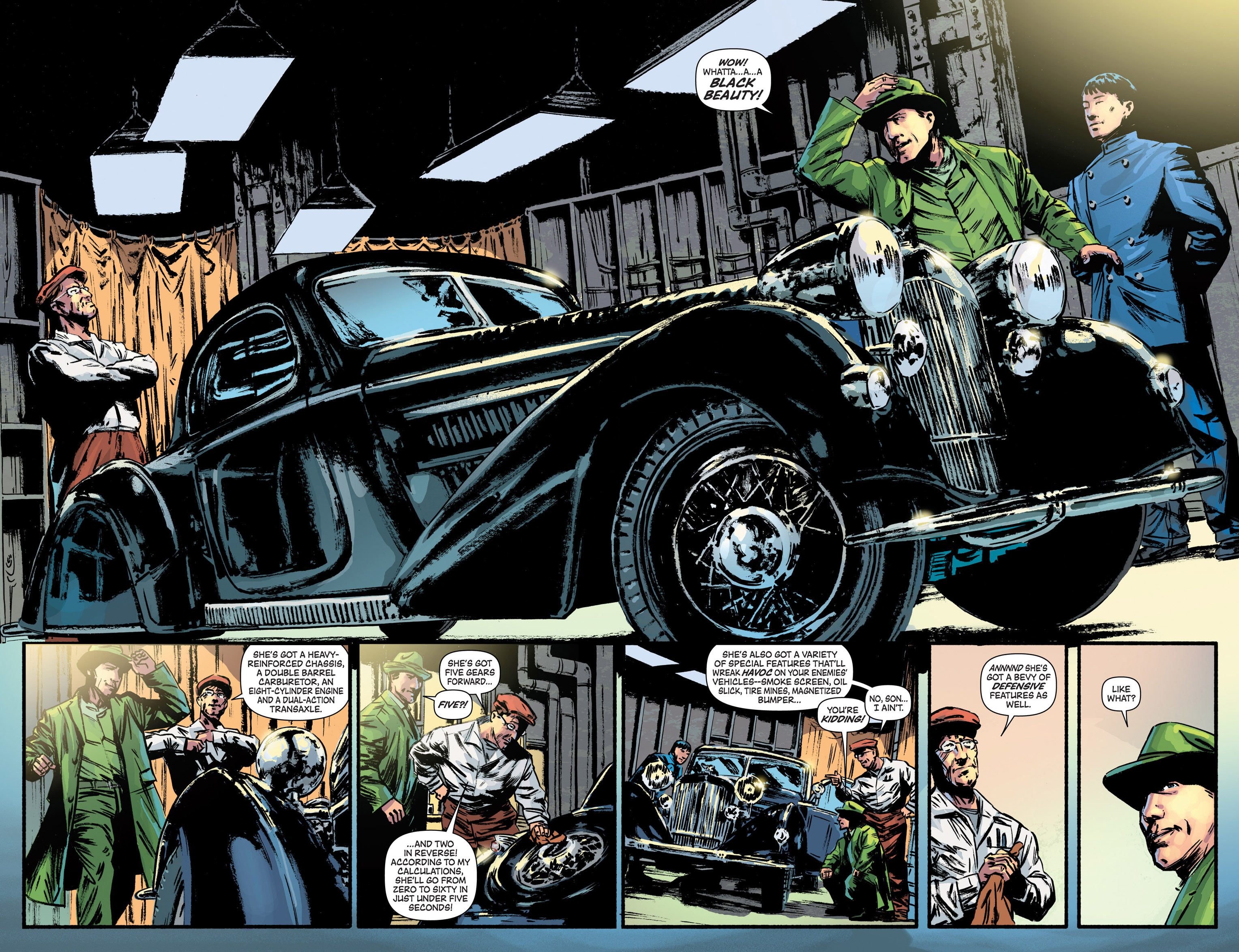 Green Hornet: Year One Issue #11 #12 - English 5