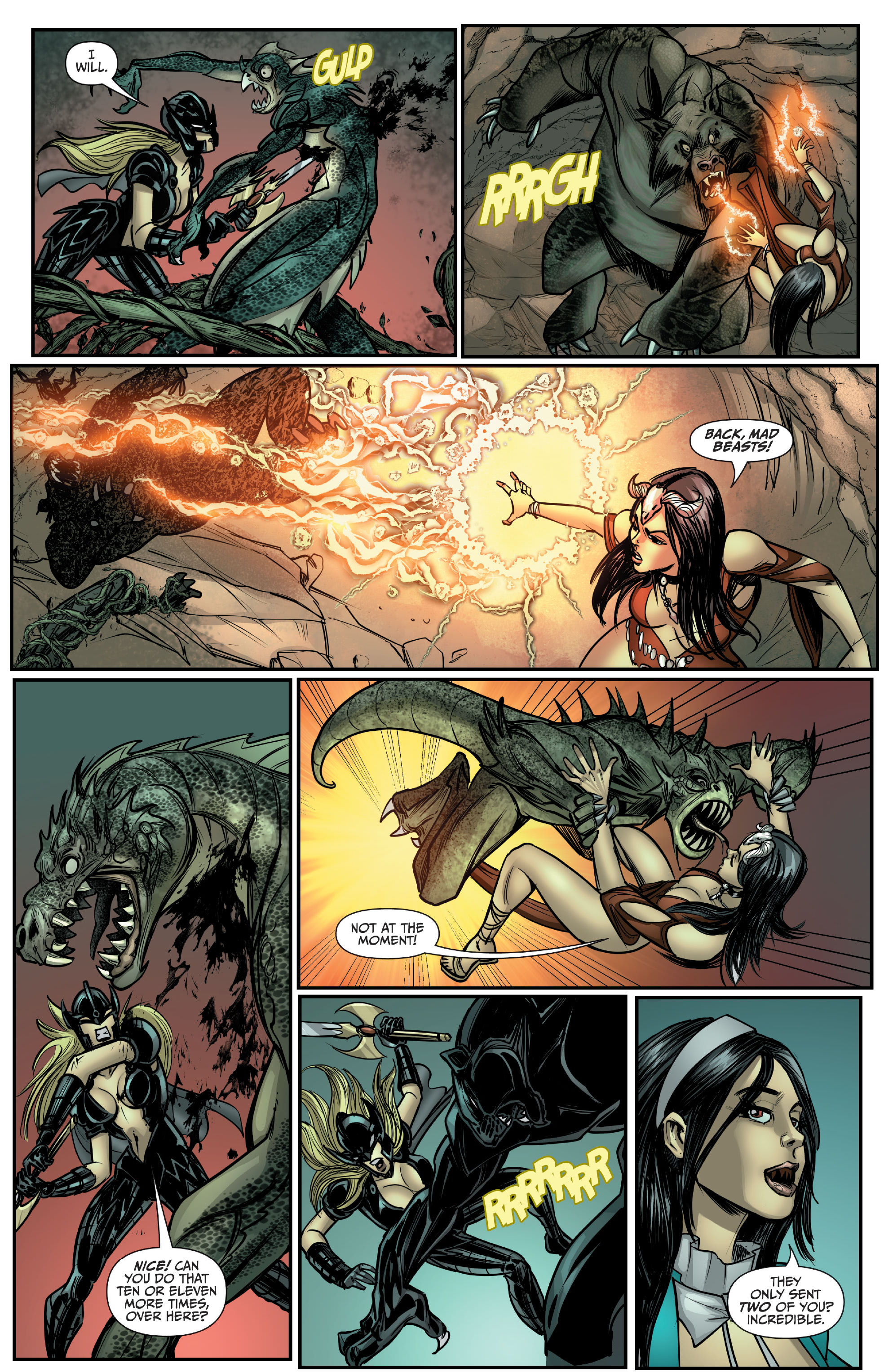 Read online Myths & Legends Quarterly: Black Knight – Fate of Legends comic -  Issue # Full - 43