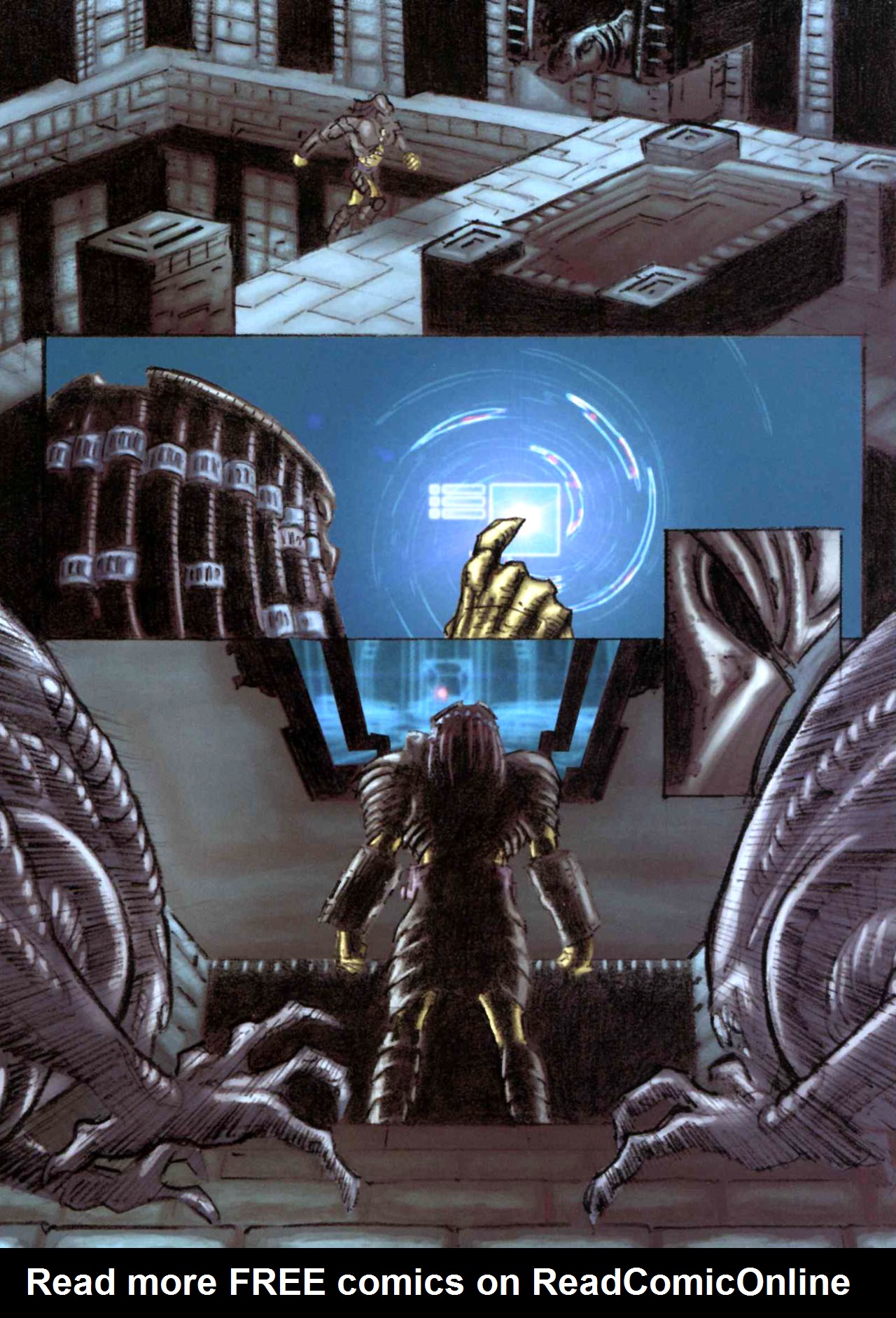 Read online Alien Vs. Predator: Civilized Beasts comic -  Issue # TPB - 71