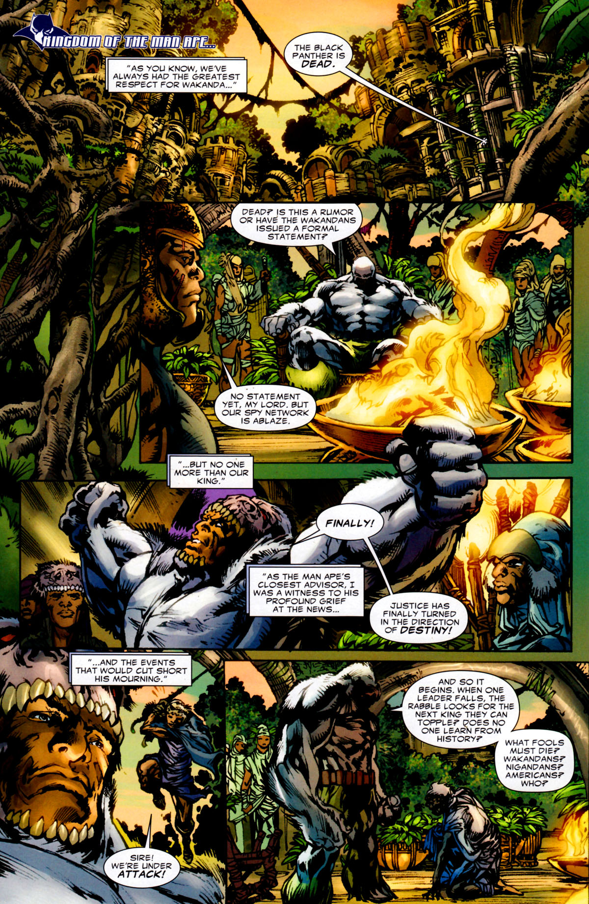 Read online Black Panther (2009) comic -  Issue #4 - 4