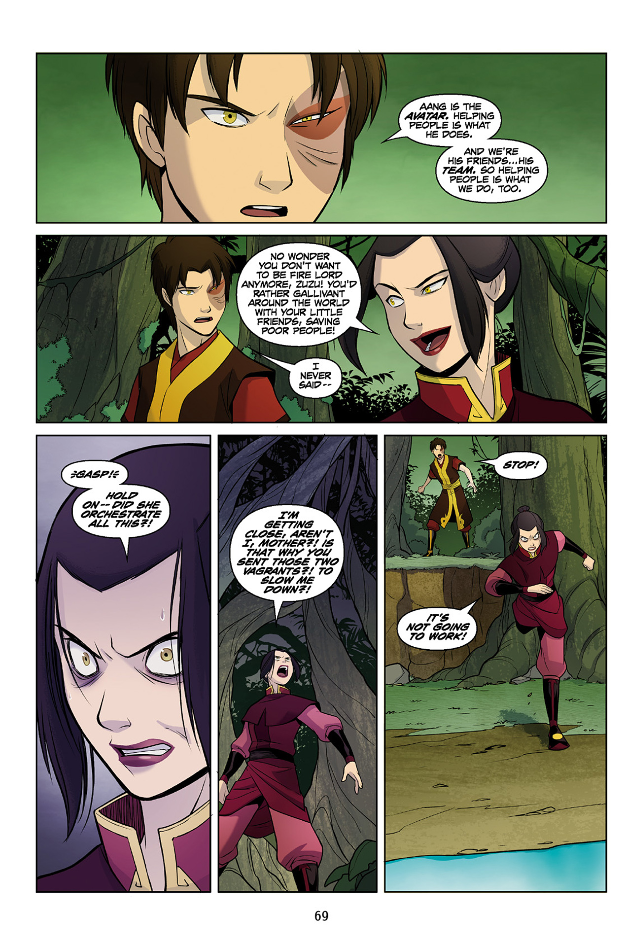 Read online Nickelodeon Avatar: The Last Airbender - The Search comic -  Issue # Part 2 - 70