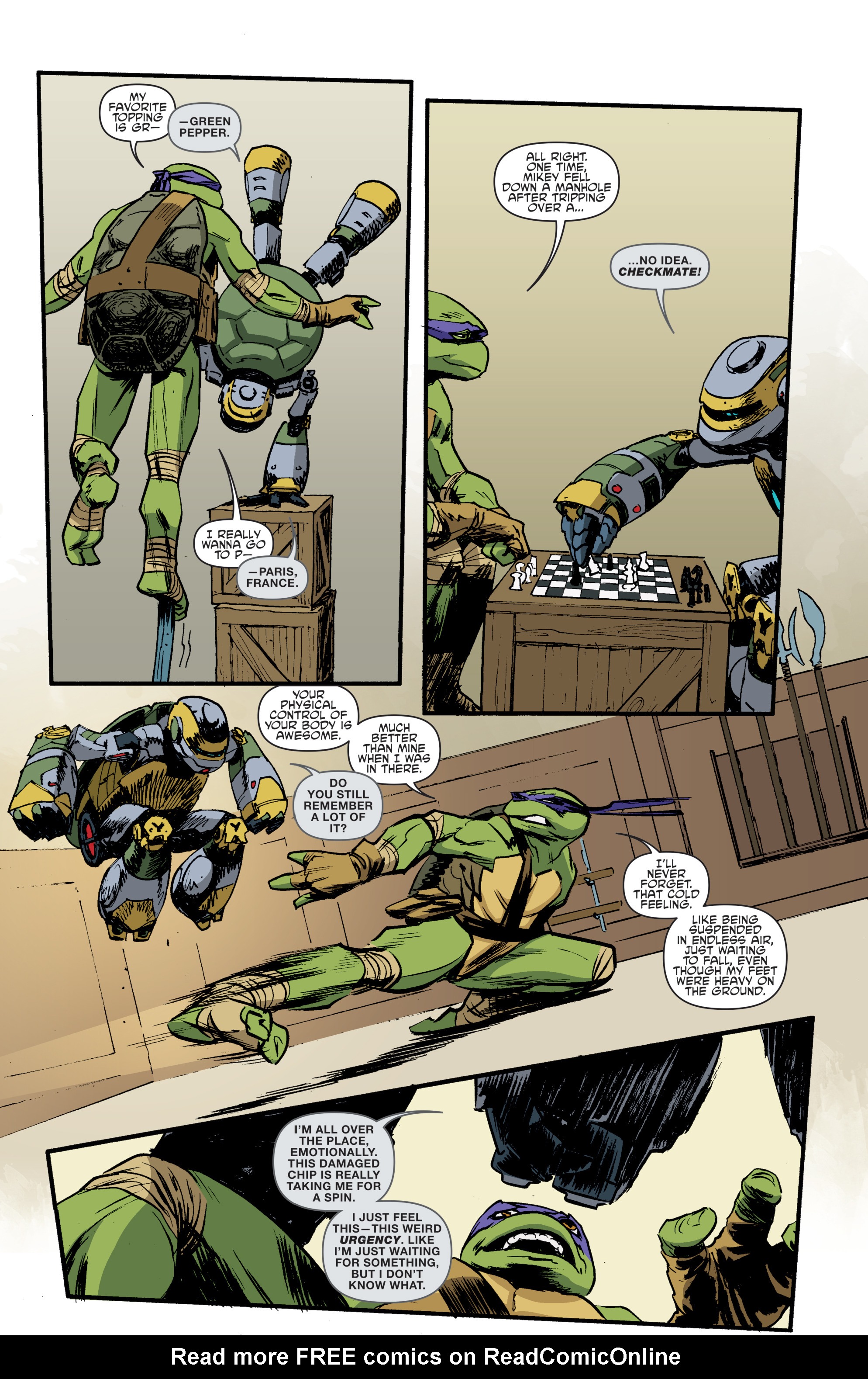 Read online Teenage Mutant Ninja Turtles Universe comic -  Issue #7 - 12