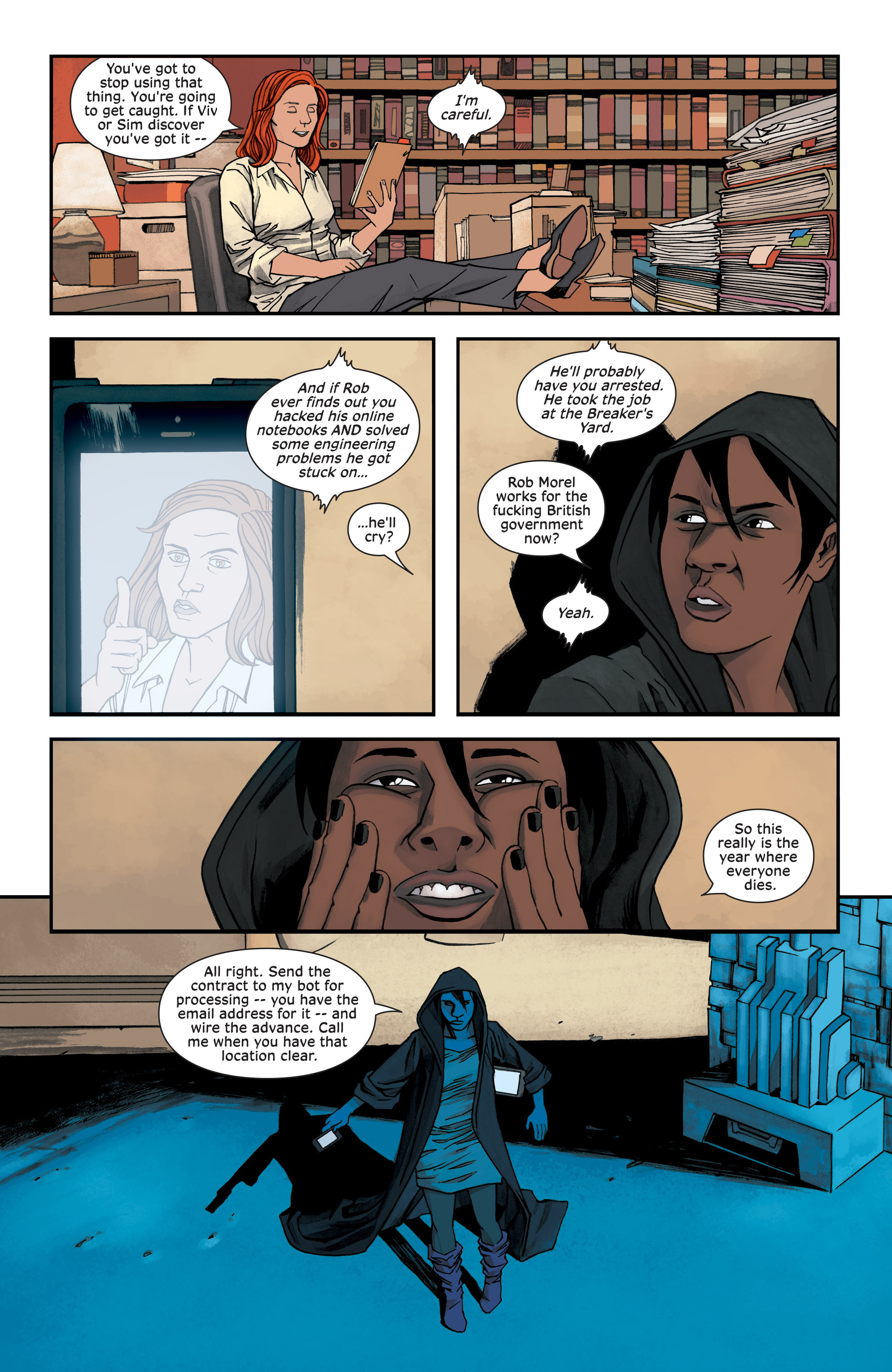 Read online Injection comic -  Issue #11 - 9