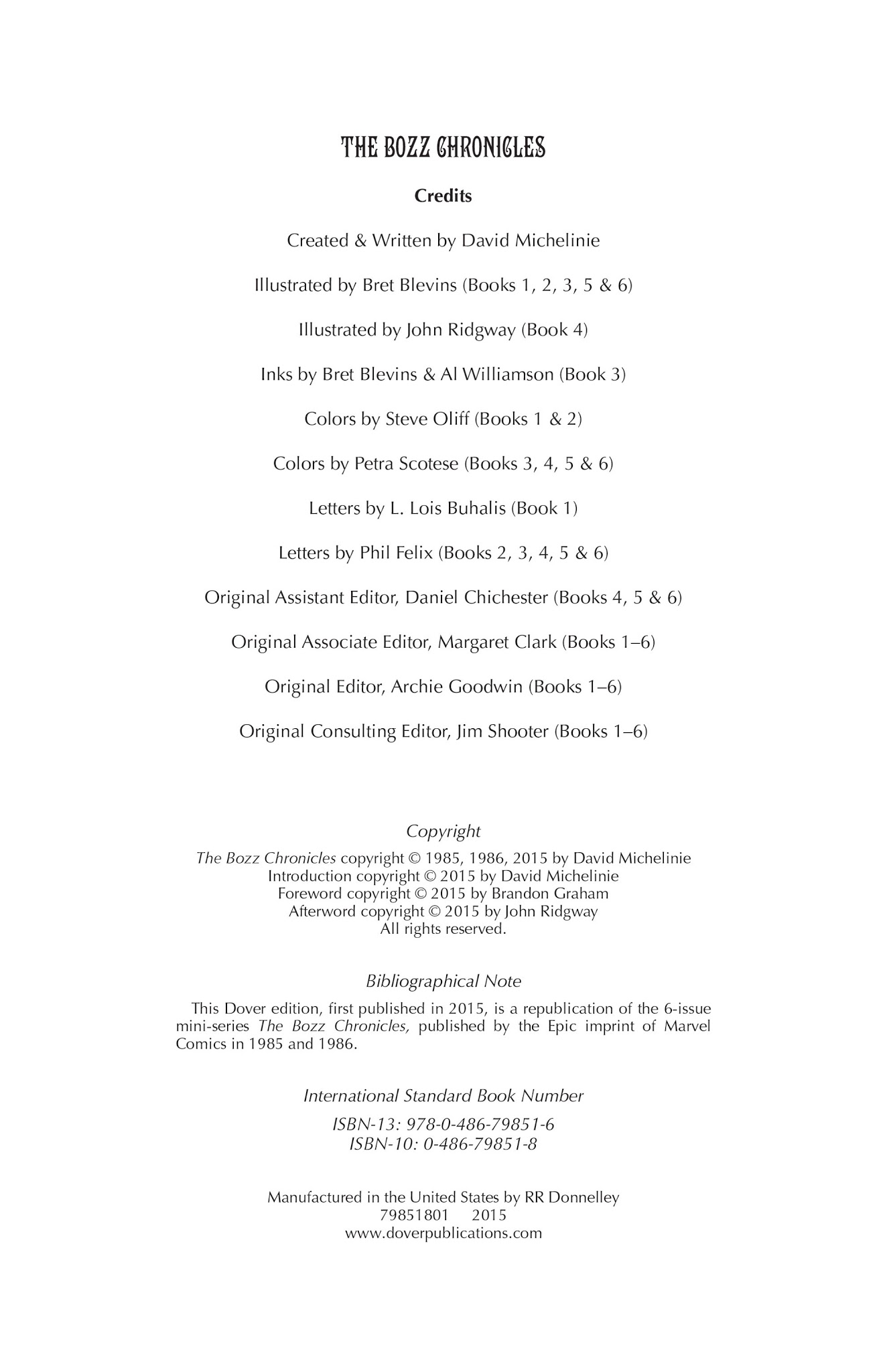 Read online The Bozz Chronicles comic -  Issue # TPB - 3