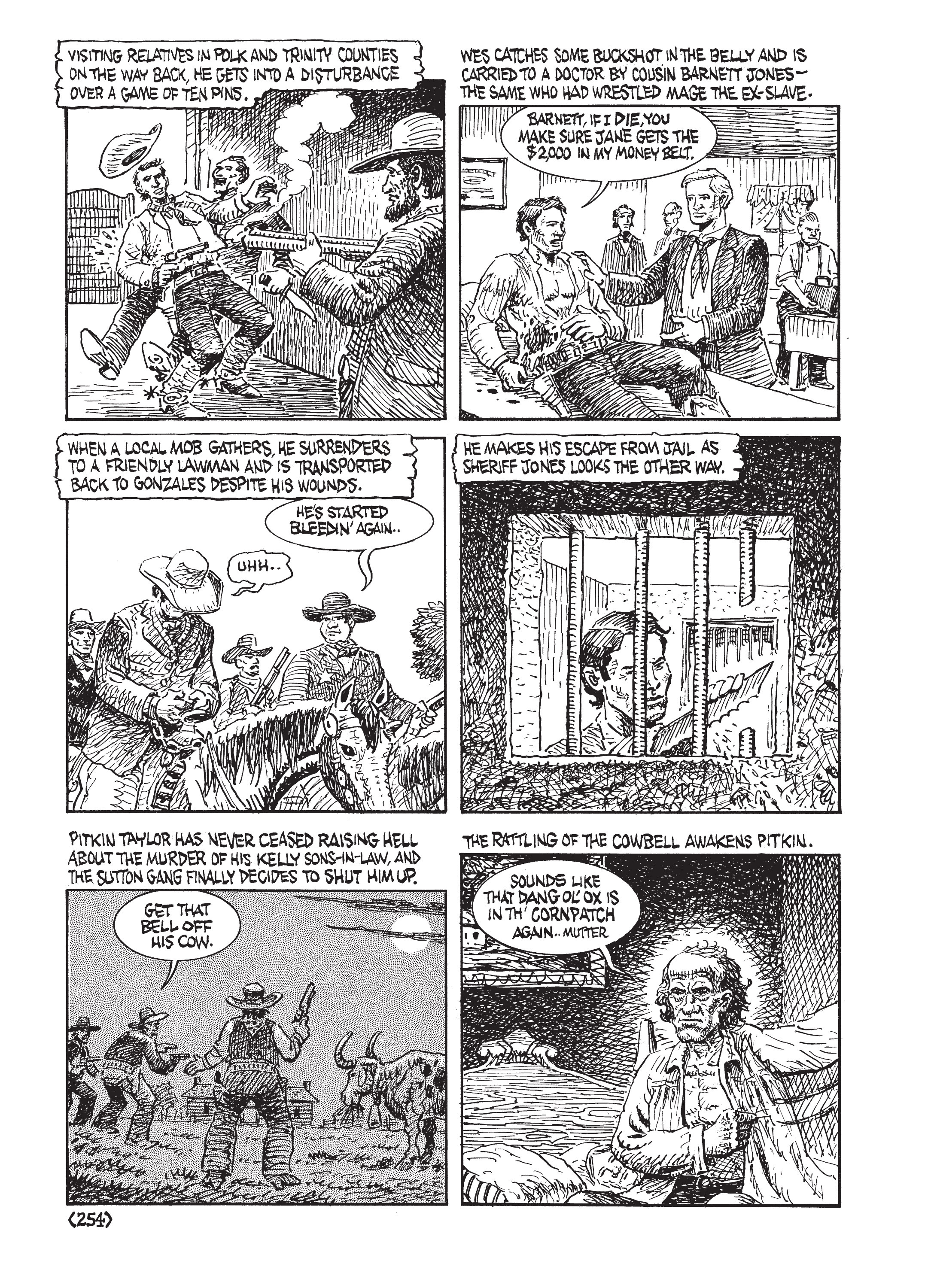 Read online Jack Jackson's American History: Los Tejanos and Lost Cause comic -  Issue # TPB (Part 3) - 52