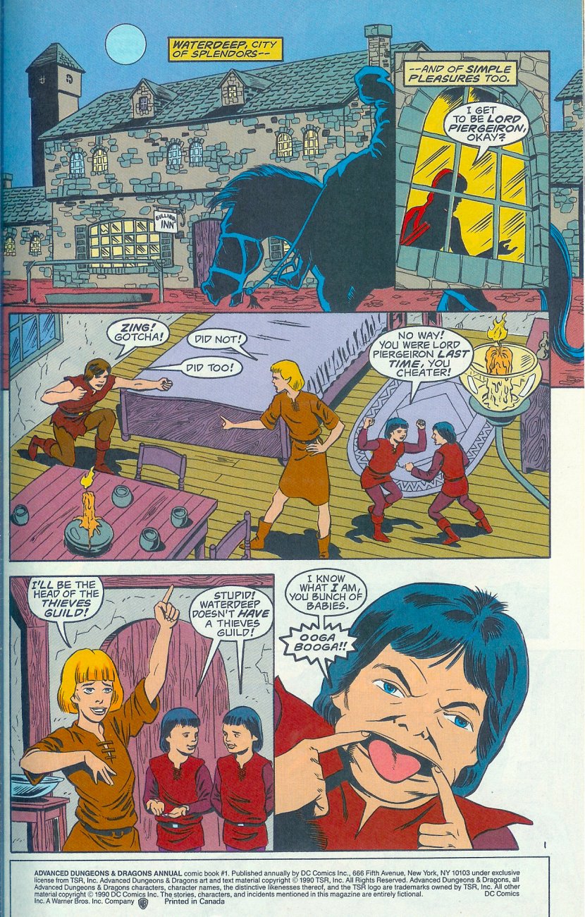 Read online Advanced Dungeons & Dragons comic -  Issue #Advanced Dungeons & Dragons _Annual - 2
