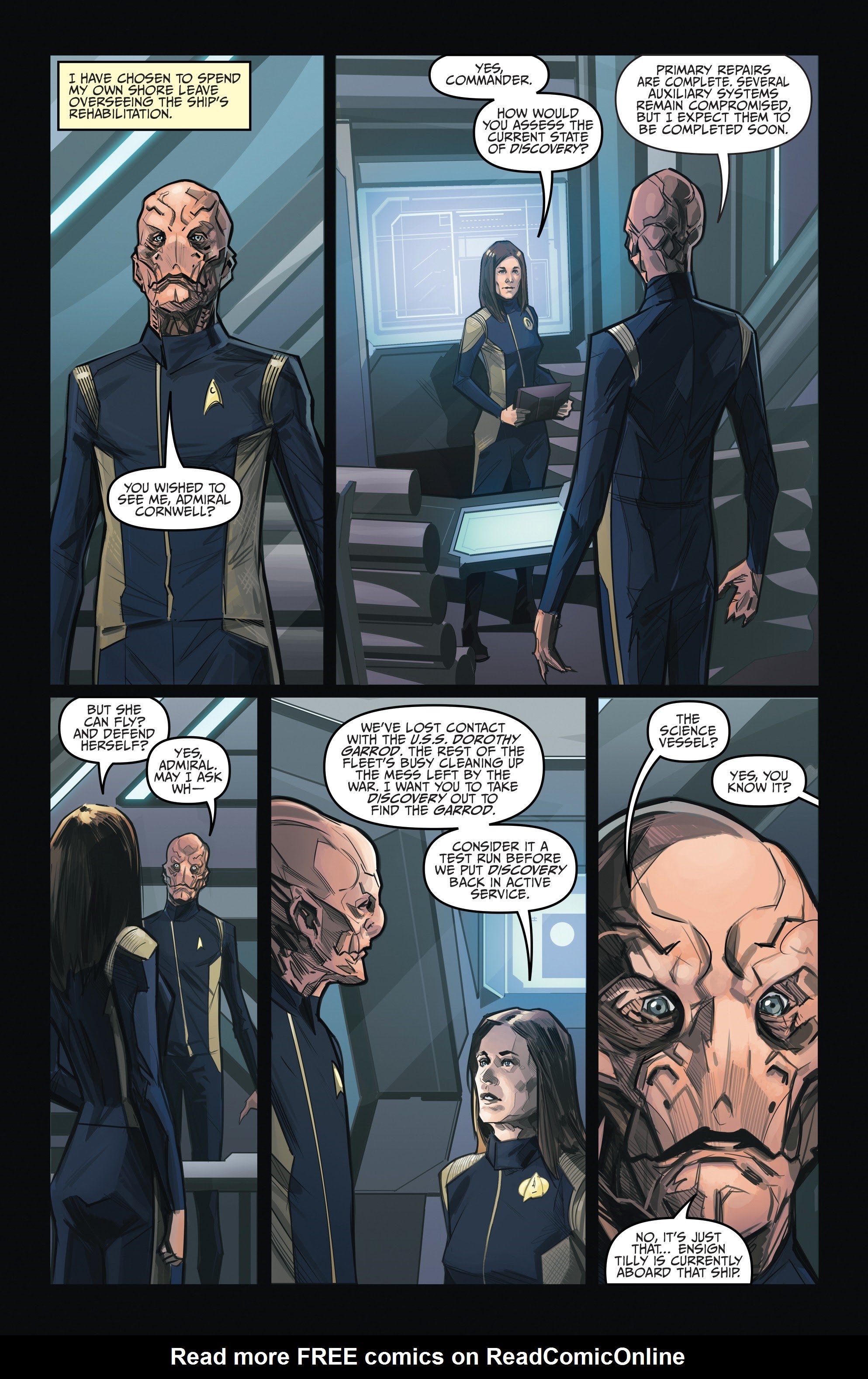 Read online Star Trek: Discovery: Captain Saru comic -  Issue # Full - 9