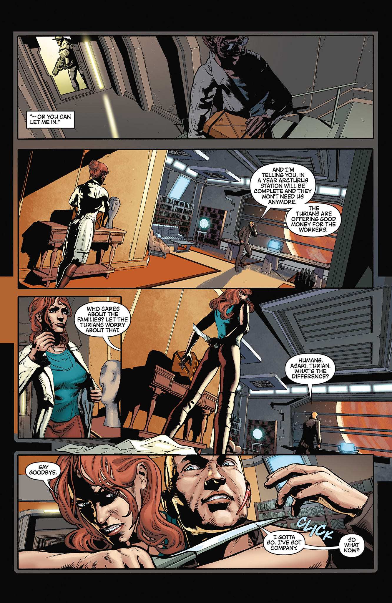 Read online Mass Effect: Foundation comic -  Issue #1 - 11