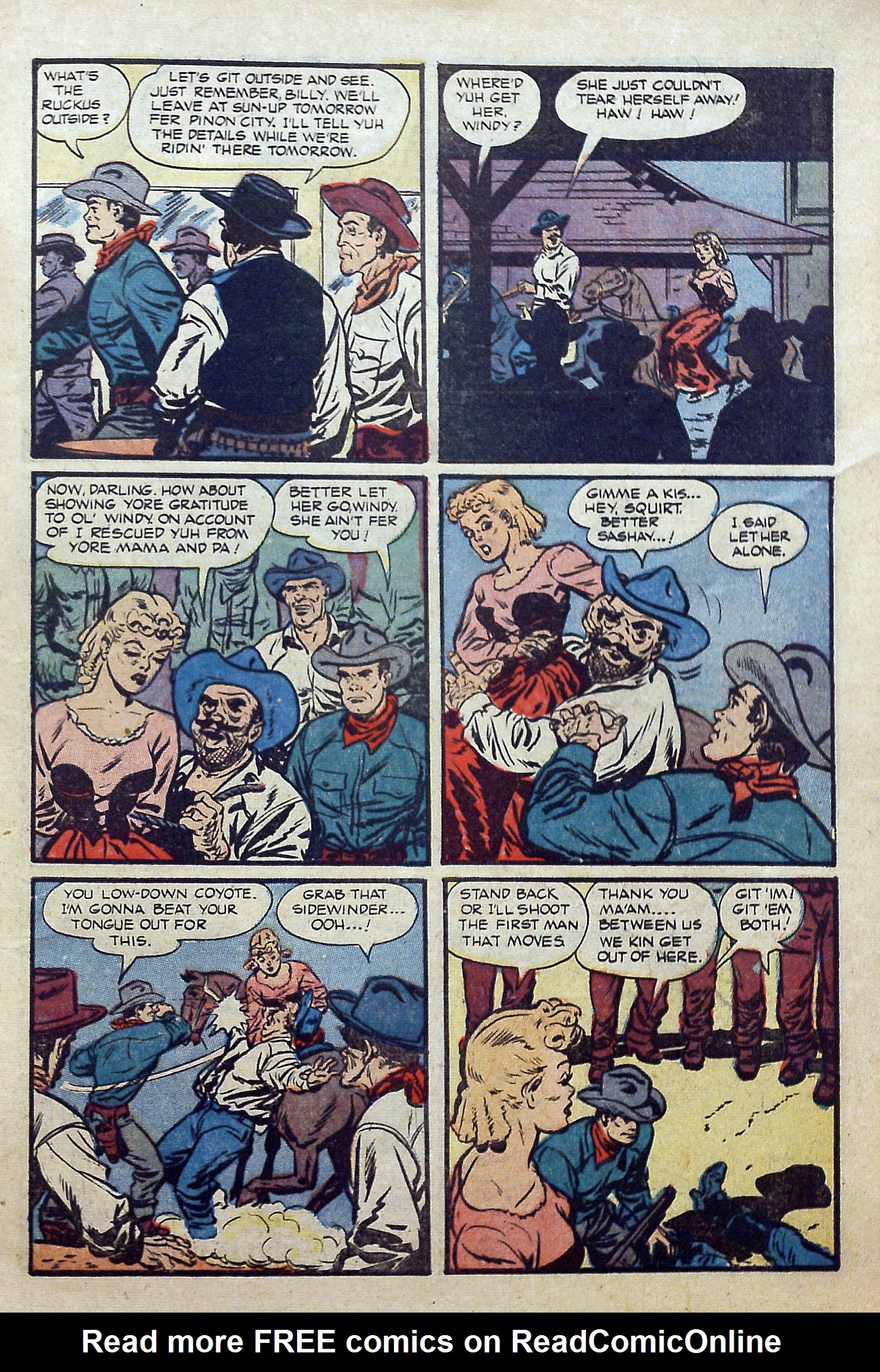 Read online Billy the Kid Adventure Magazine comic -  Issue #18 - 29