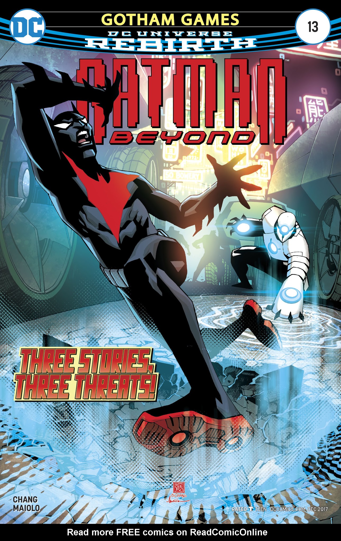 Read online Batman Beyond (2016) comic -  Issue #13 - 1