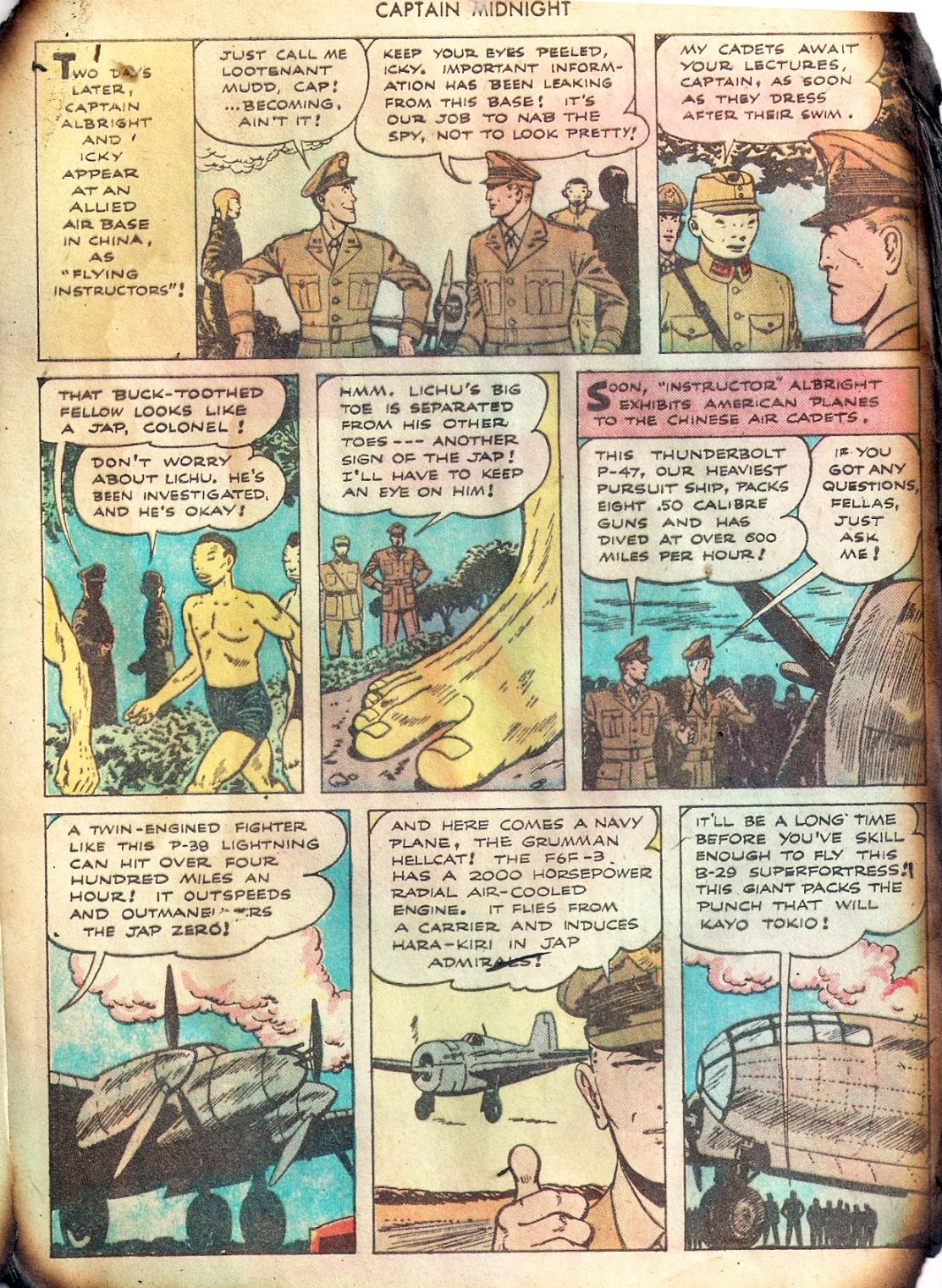 Read online Captain Midnight (1942) comic -  Issue #32 - 6