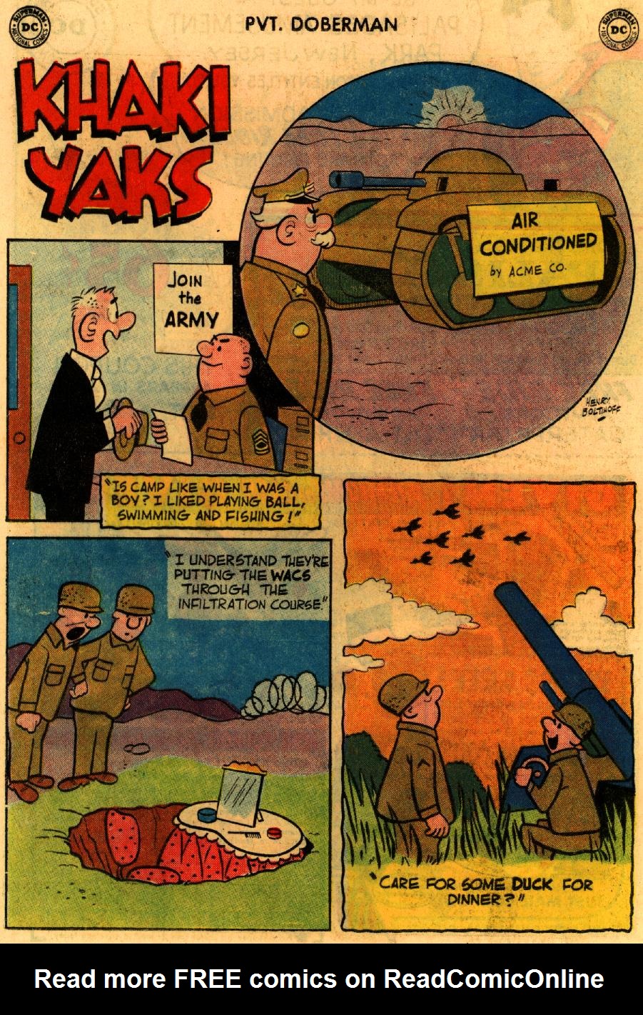 Read online Sgt. Bilko's Pvt. Doberman comic -  Issue #9 - 24