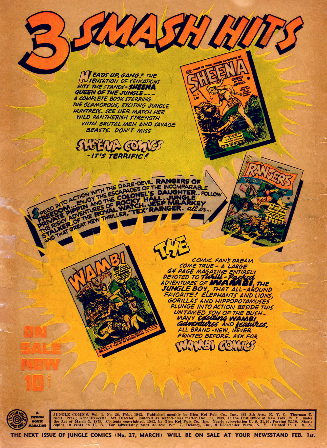 Read online Jungle Comics comic -  Issue #26 - 2
