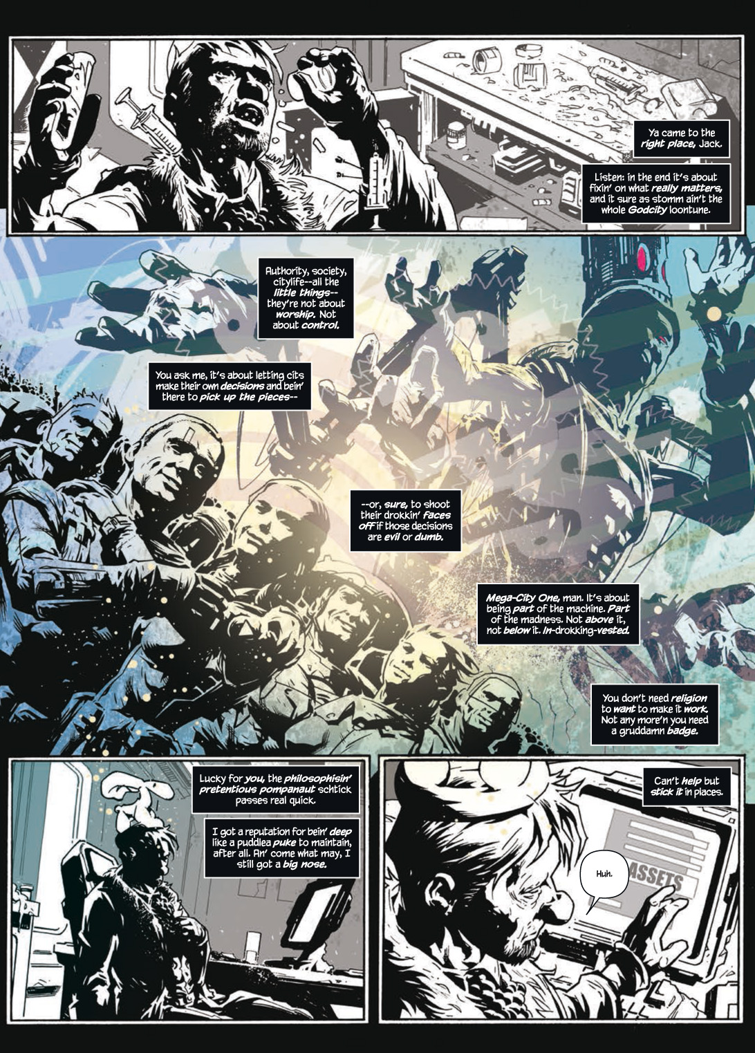 Read online Judge Dredd: Trifecta comic -  Issue # TPB (Part 2) - 13