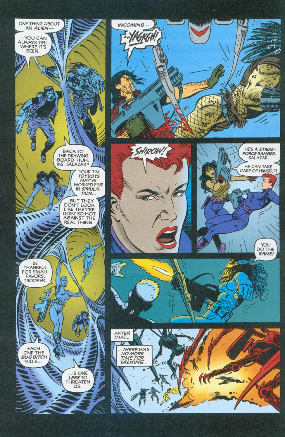 Read online Aliens/Predator: The Deadliest of the Species comic -  Issue #9 - 15