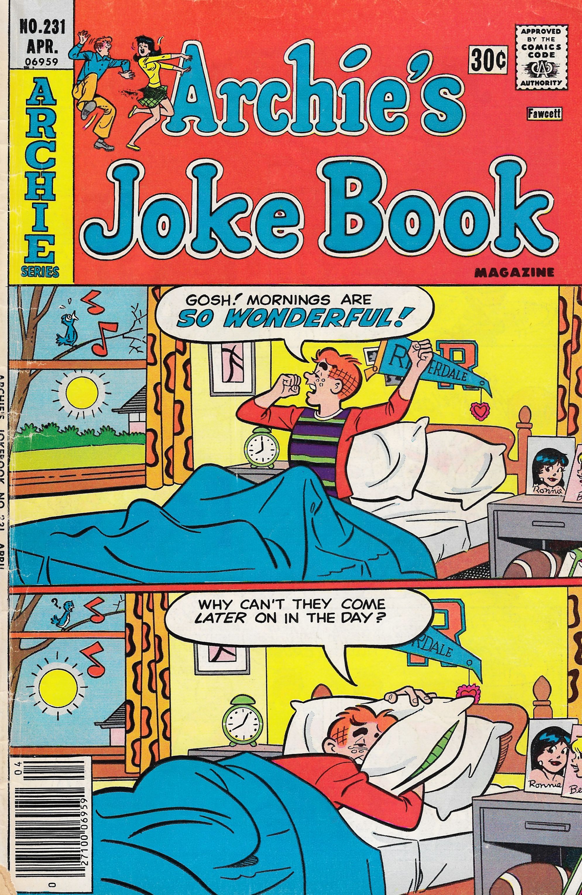 Read online Archie's Joke Book Magazine comic -  Issue #231 - 1