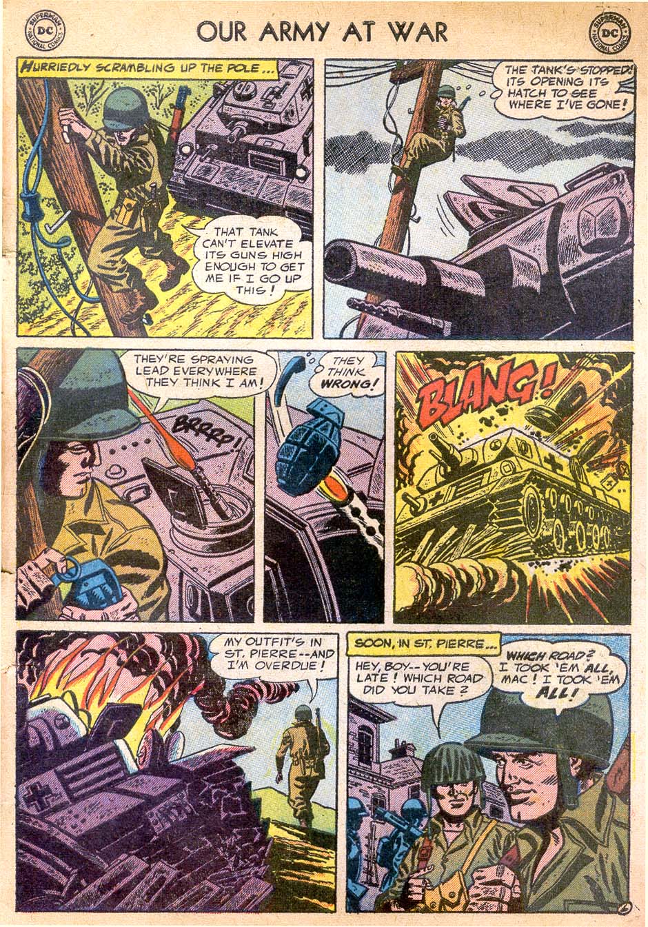 Read online Our Army at War (1952) comic -  Issue #45 - 33