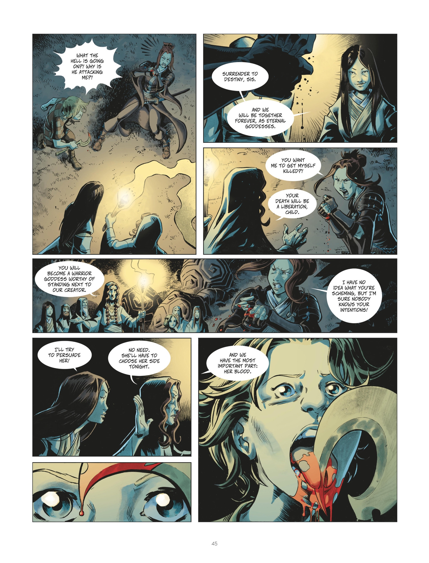 Read online Isabellae comic -  Issue #4 - 45