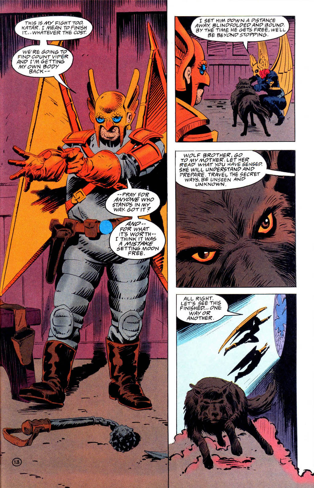 Hawkman (1993) Issue #5 #8 - English 14