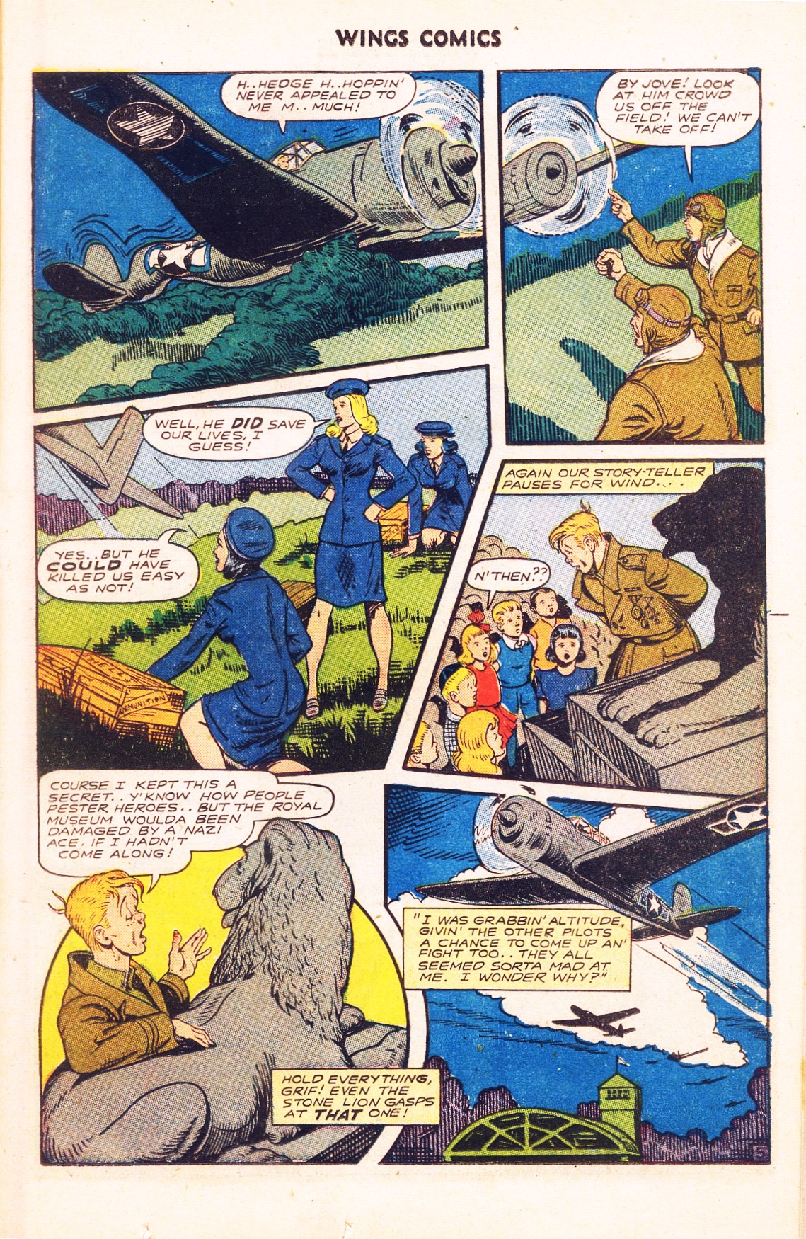 Read online Wings Comics comic -  Issue #56 - 18