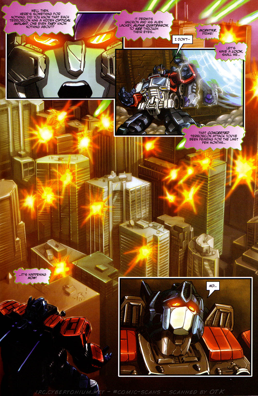 Read online Transformers Energon comic -  Issue #26 - 21