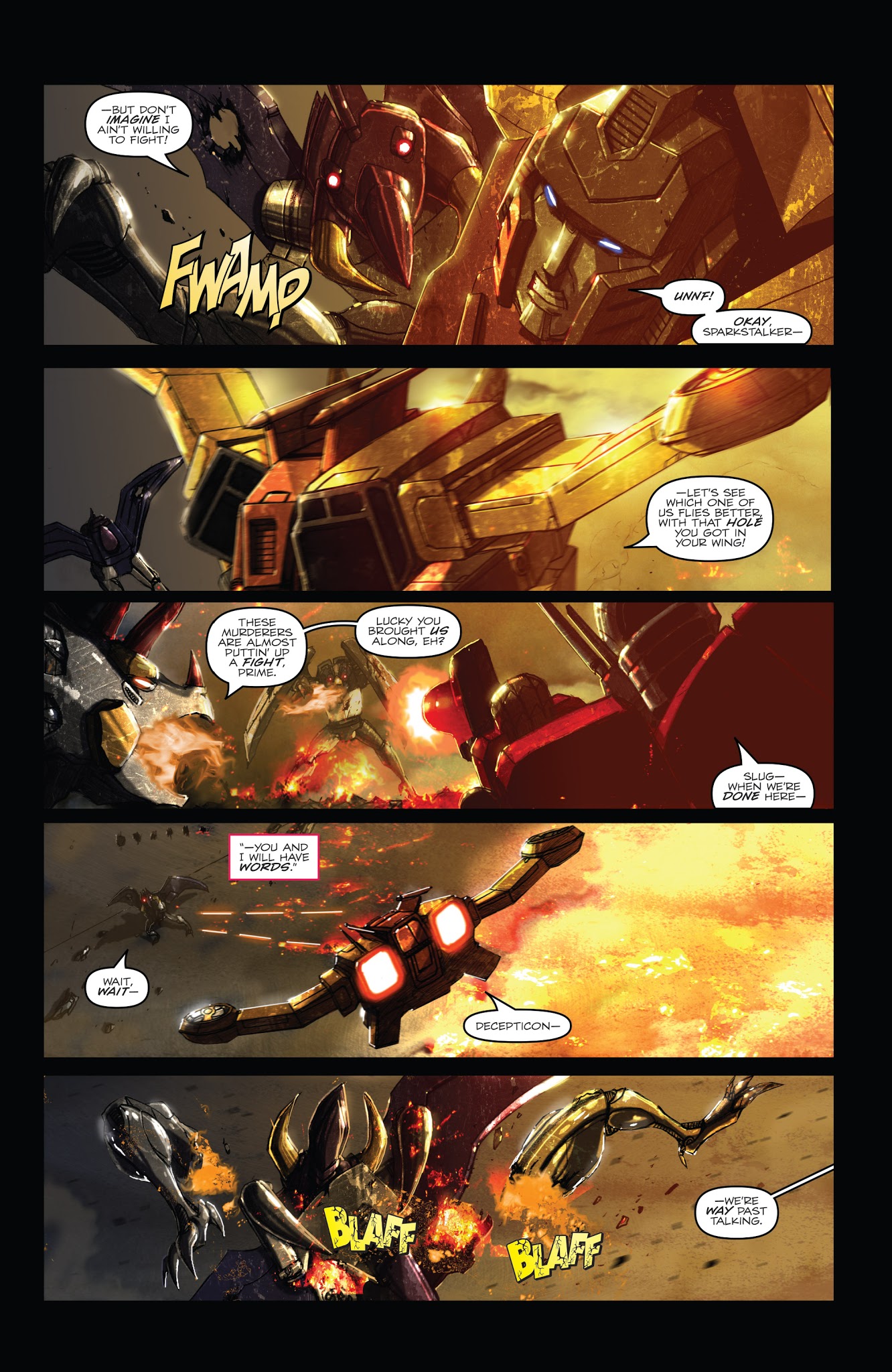 Read online The Transformers: Redemption of the Dinobots comic -  Issue # TPB - 32