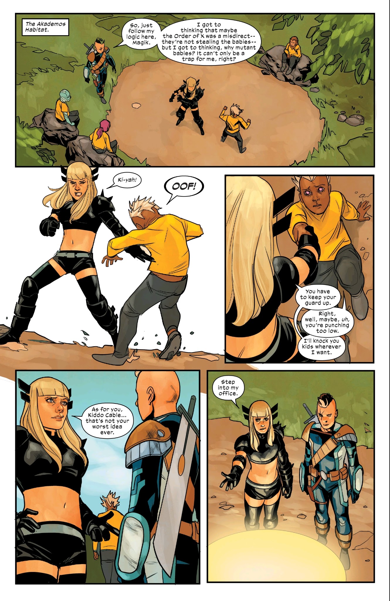 Read online Cable (2020) comic -  Issue #9 - 12