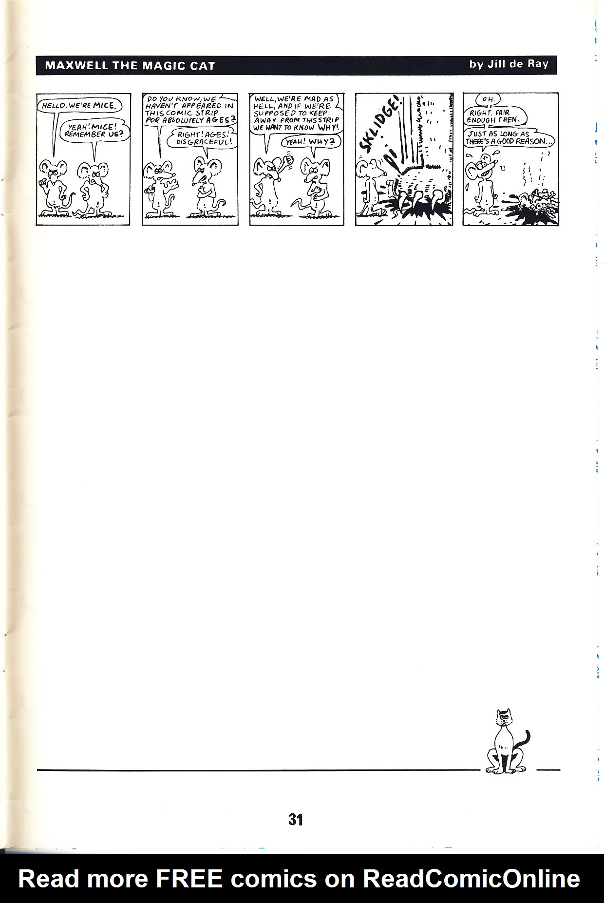 Read online Alan Moore's Maxwell the Magic Cat comic -  Issue #4 - 33