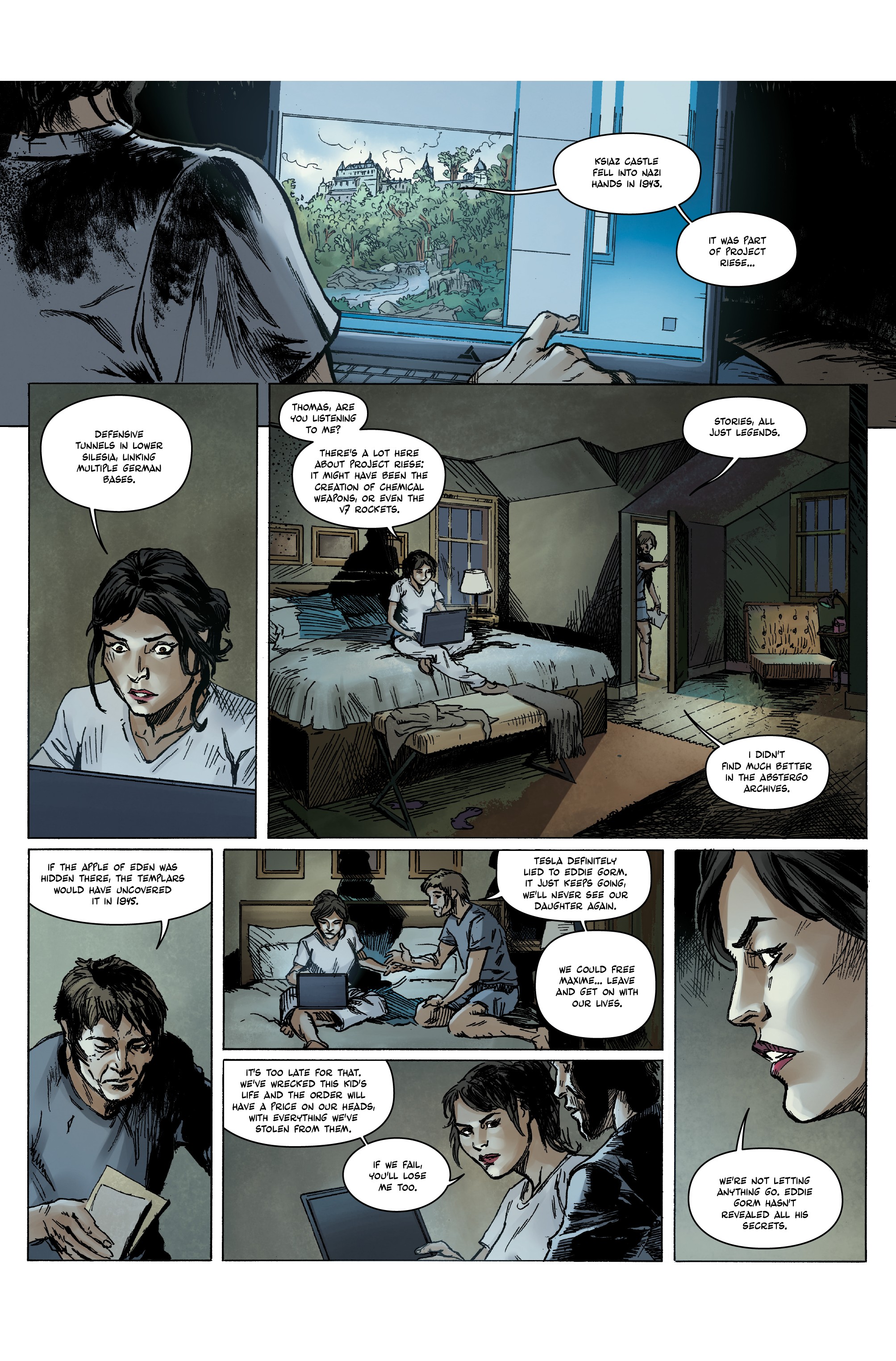 Read online Assassin's Creed: Conspiracies comic -  Issue #2 - 15