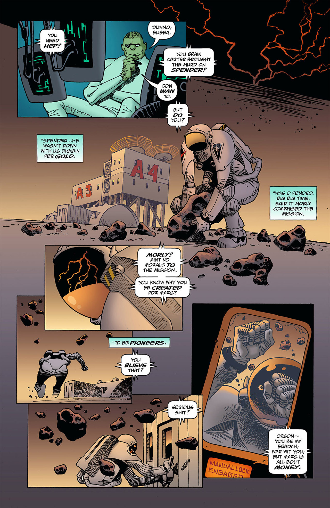 Read online Spaceman comic -  Issue #6 - 15