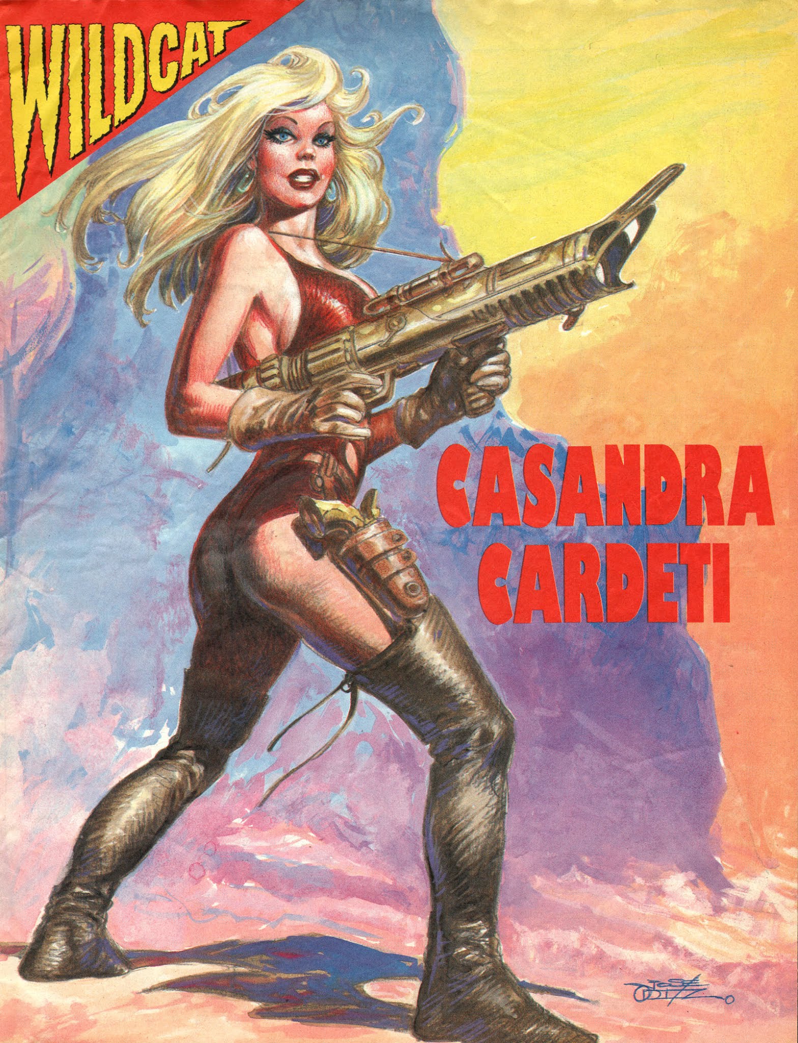 Read online Wildcat comic -  Issue #5 - 7
