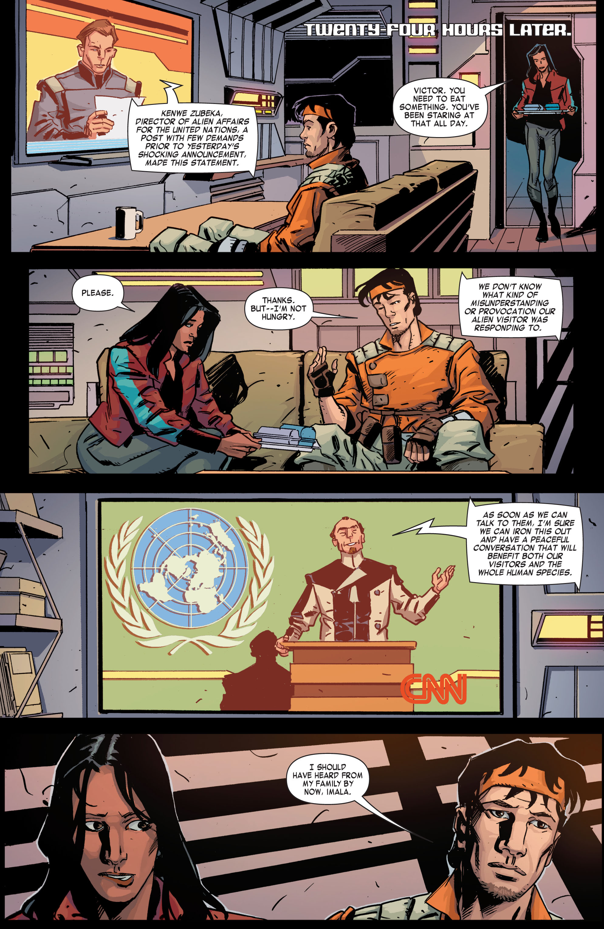 Read online Formic Wars: Burning Earth comic -  Issue #4 - 17