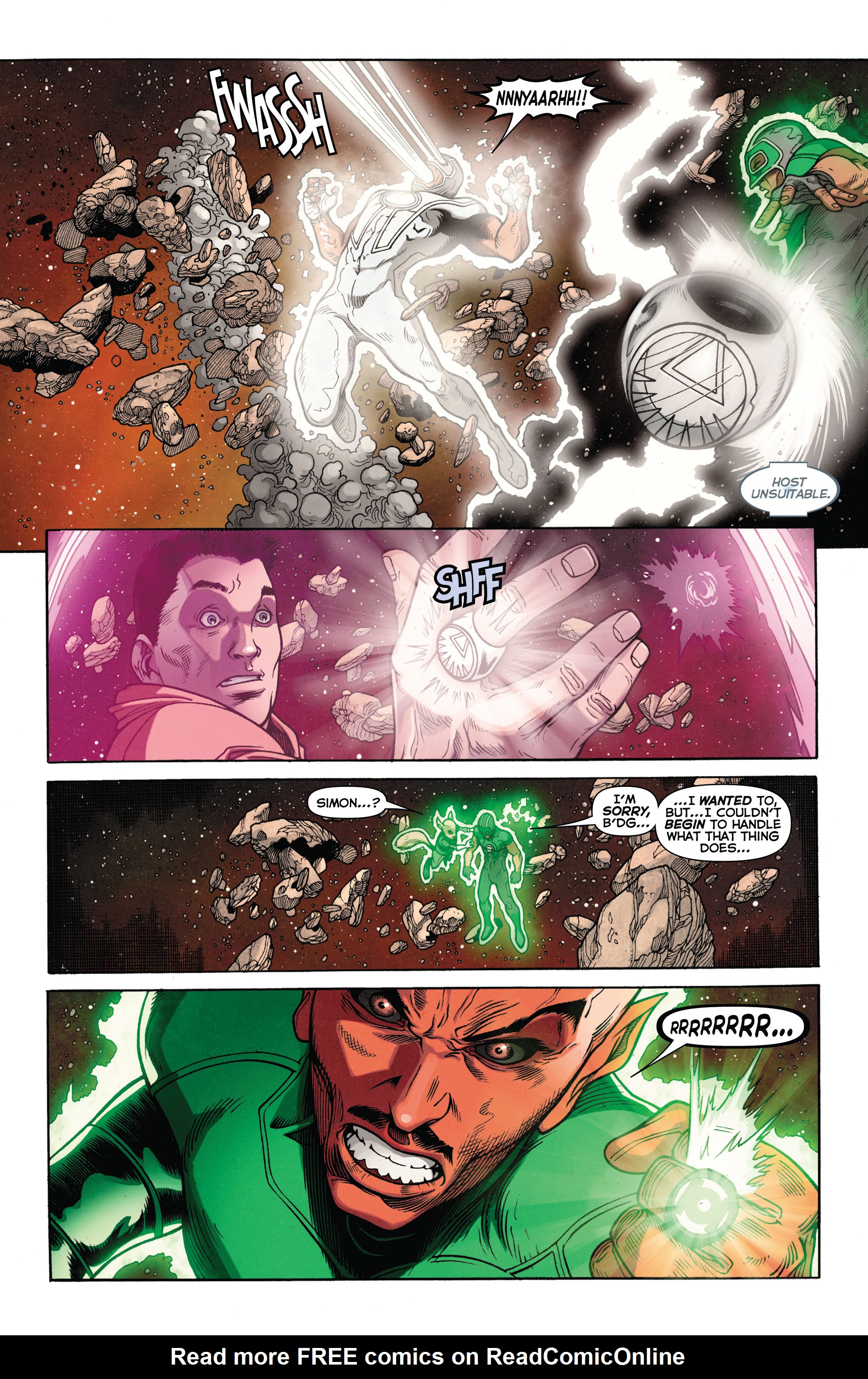 Read online Green Lantern: The Wrath of the First Lantern comic -  Issue # TPB - 230