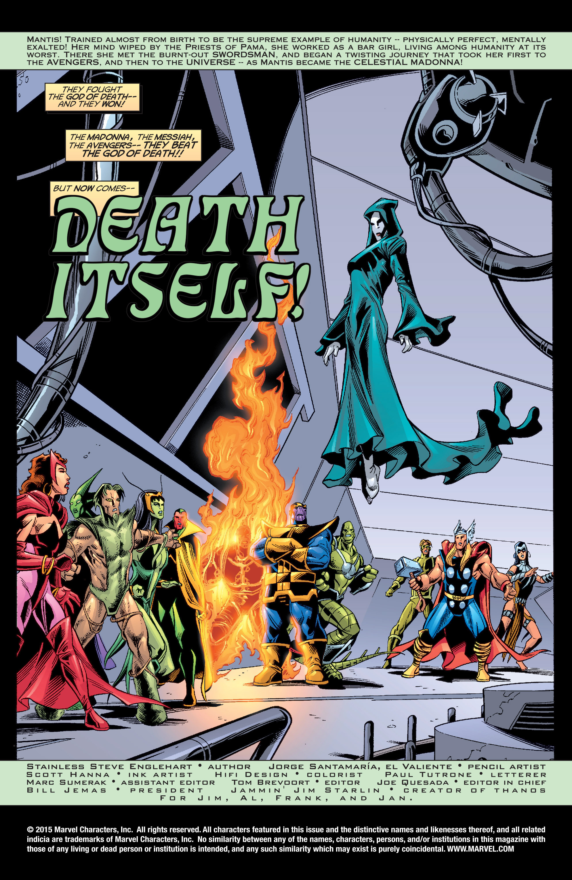 Read online Avengers: Celestial Quest comic -  Issue #8 - 2