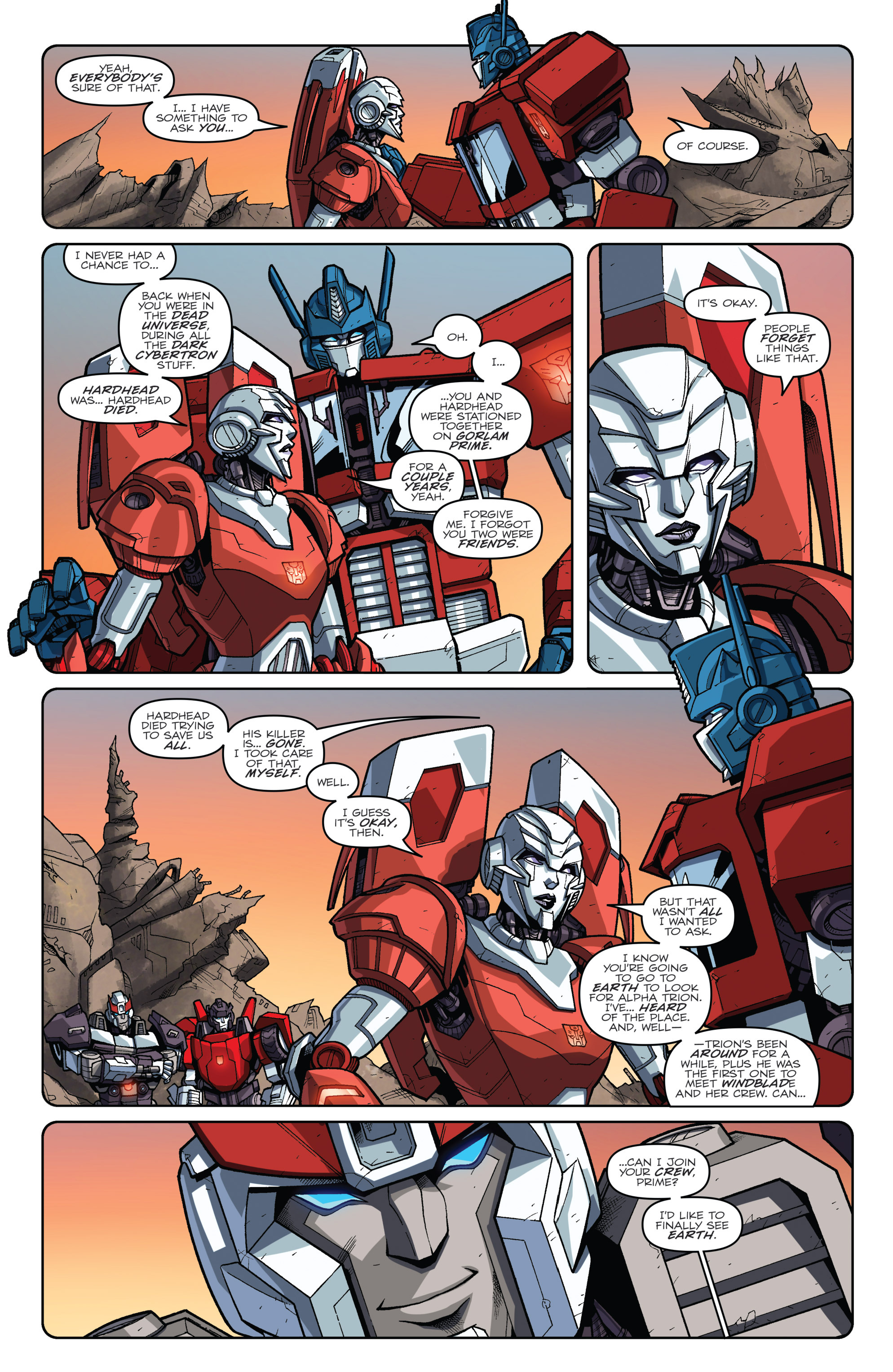 Read online Transformers: Robots In Disguise (2012) comic -  Issue #30 - 22